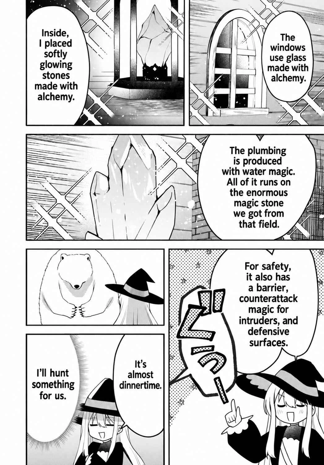 Youjo na Majo to Mori no Kuma-san: Isekai de Potion Tsukutte Nonbiri Slow Life ga Shitai no jaga? Chapter 2.2 - Page 12