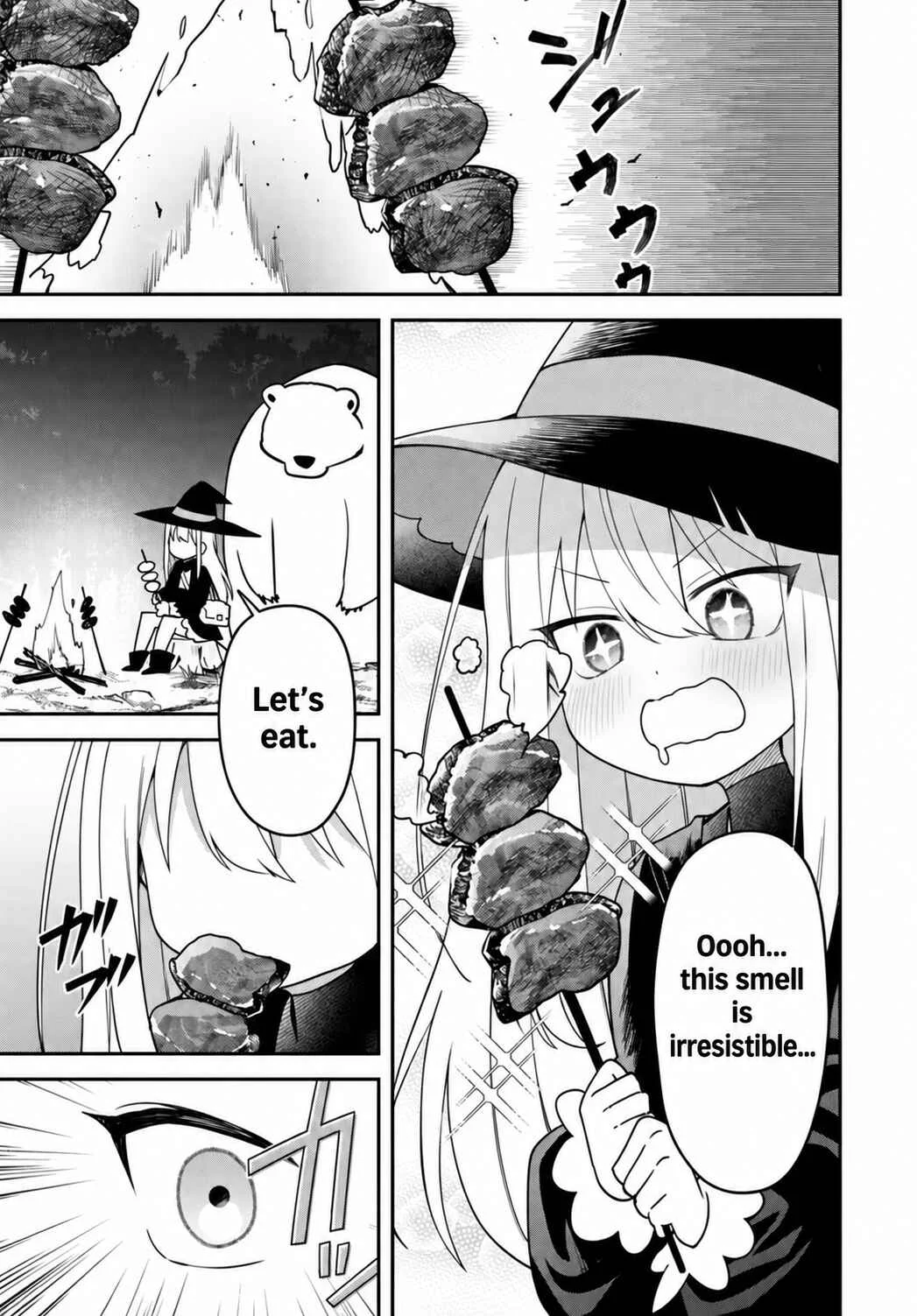 Youjo na Majo to Mori no Kuma-san: Isekai de Potion Tsukutte Nonbiri Slow Life ga Shitai no jaga? Chapter 2.2 - Page 15