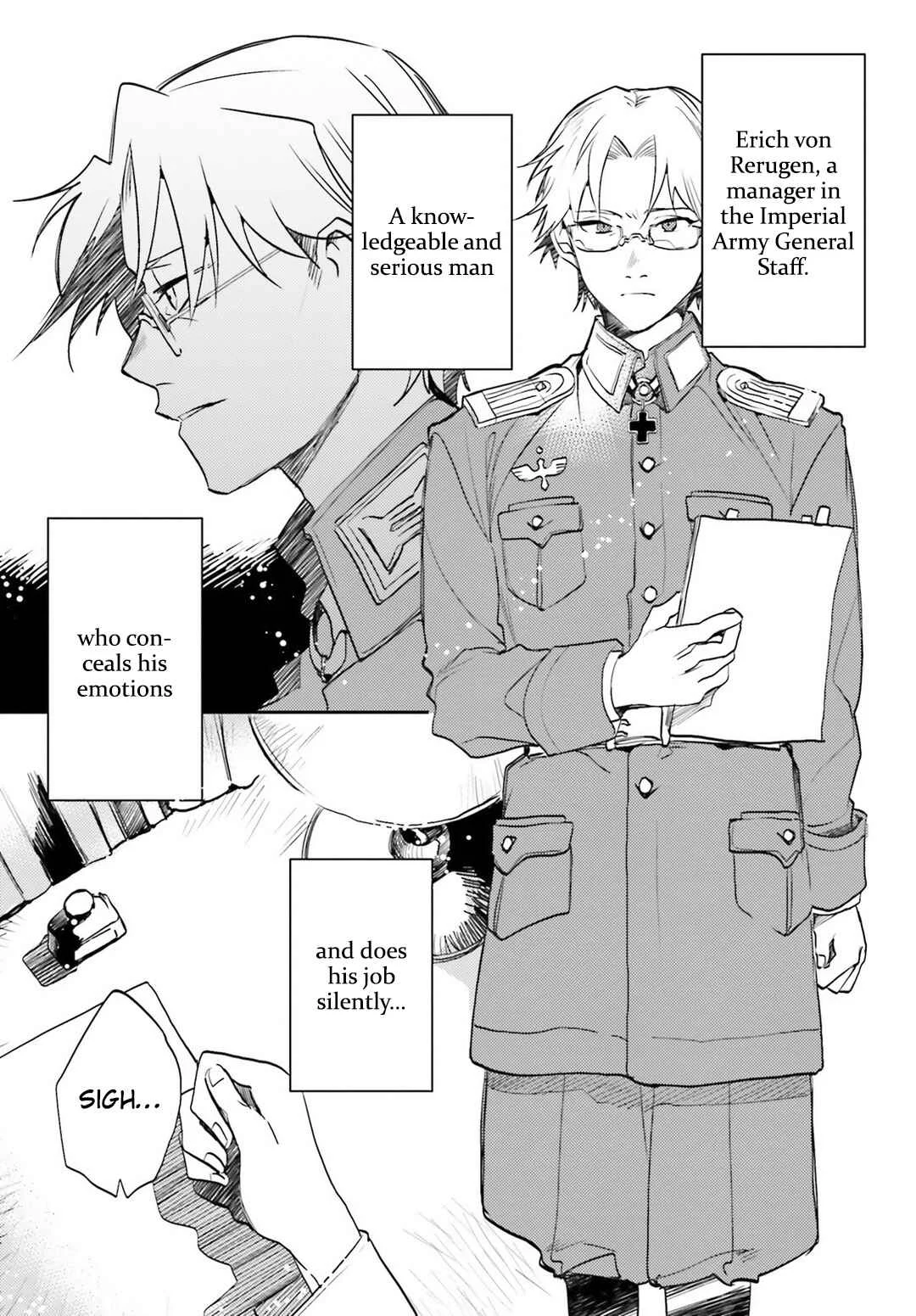 Youjo Senki Shokudou Chapter 3: A Day of Rerugen's - Page 1