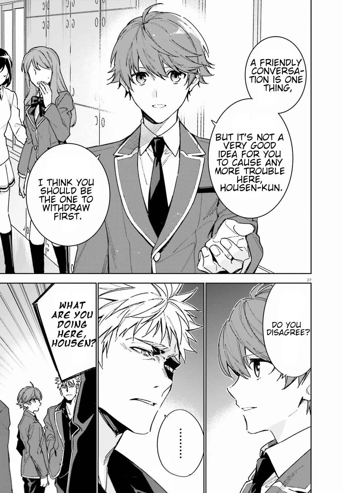 Youkoso Jitsuryoku Shijou Shugi no Kyoushitsu e: 2-nensei-hen Chapter 3: Room 3 - Page 27