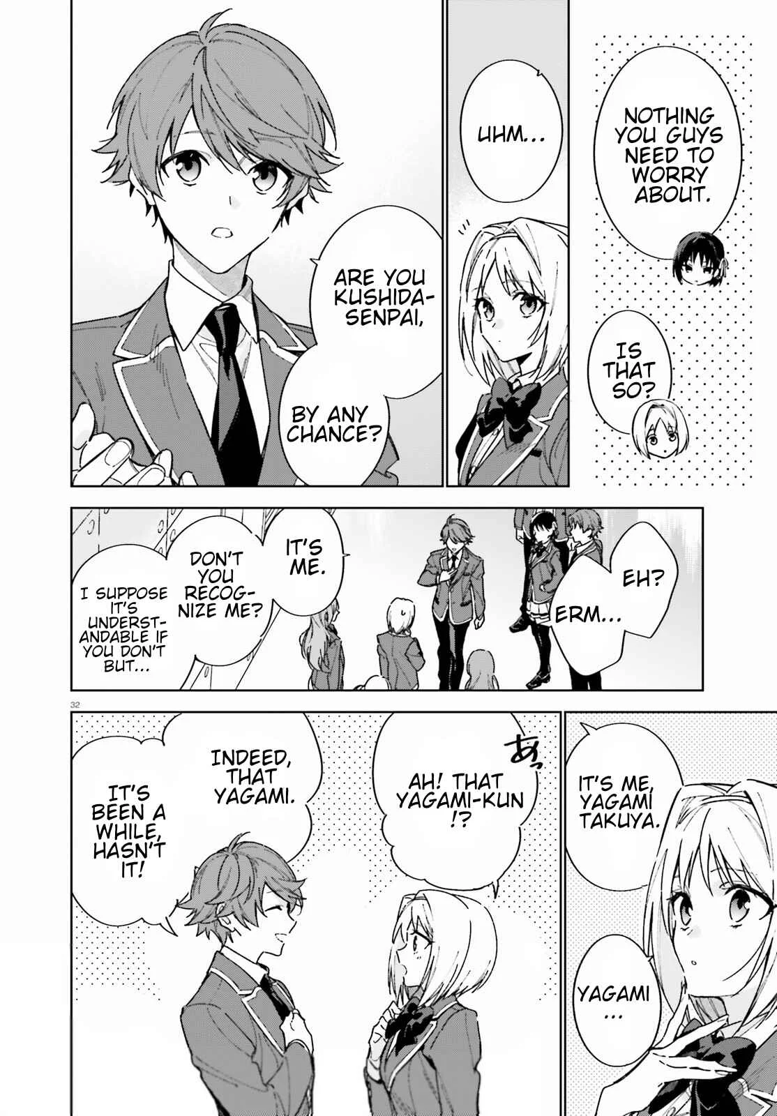 Youkoso Jitsuryoku Shijou Shugi no Kyoushitsu e: 2-nensei-hen Chapter 3: Room 3 - Page 32