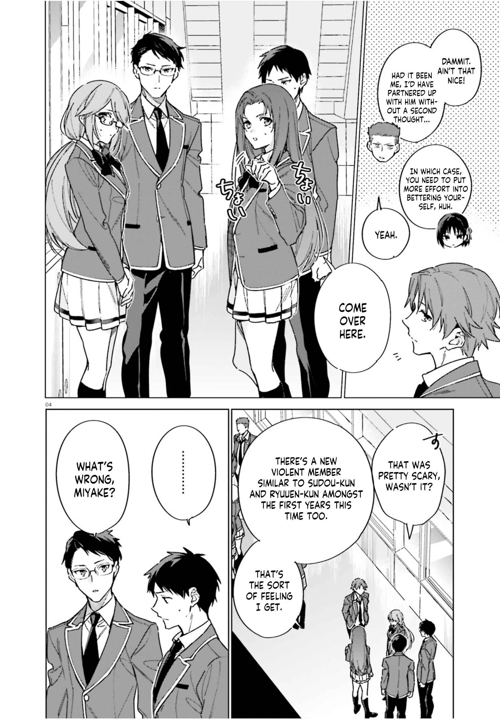 Youkoso Jitsuryoku Shijou Shugi no Kyoushitsu e: 2-nensei-hen Chapter 4: Room 4 - Page 5