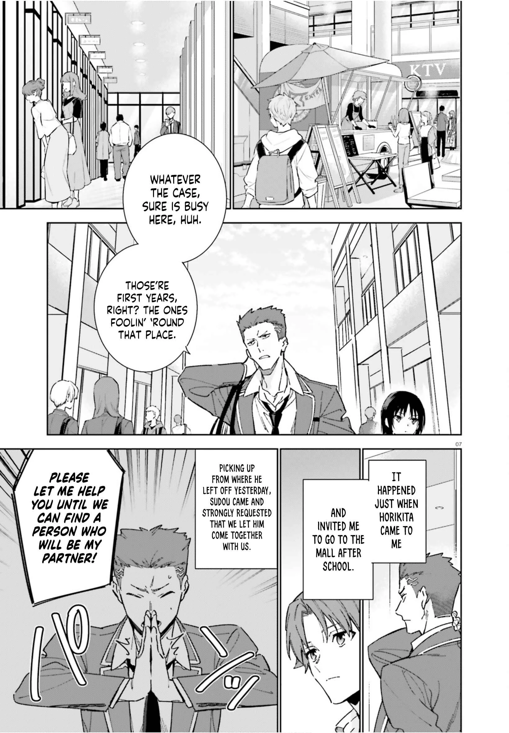 Youkoso Jitsuryoku Shijou Shugi no Kyoushitsu e: 2-nensei-hen Chapter 4: Room 4 - Page 8