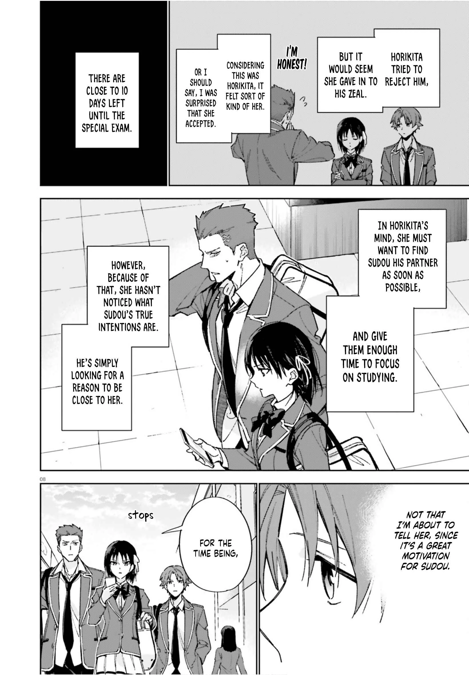 Youkoso Jitsuryoku Shijou Shugi no Kyoushitsu e: 2-nensei-hen Chapter 4: Room 4 - Page 9