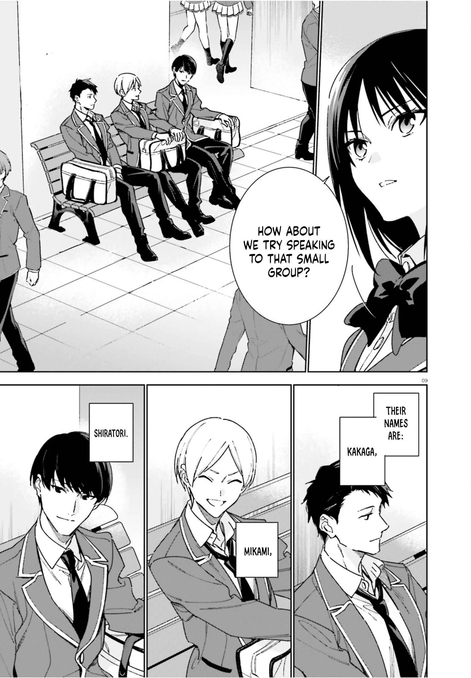 Youkoso Jitsuryoku Shijou Shugi no Kyoushitsu e: 2-nensei-hen Chapter 4: Room 4 - Page 10