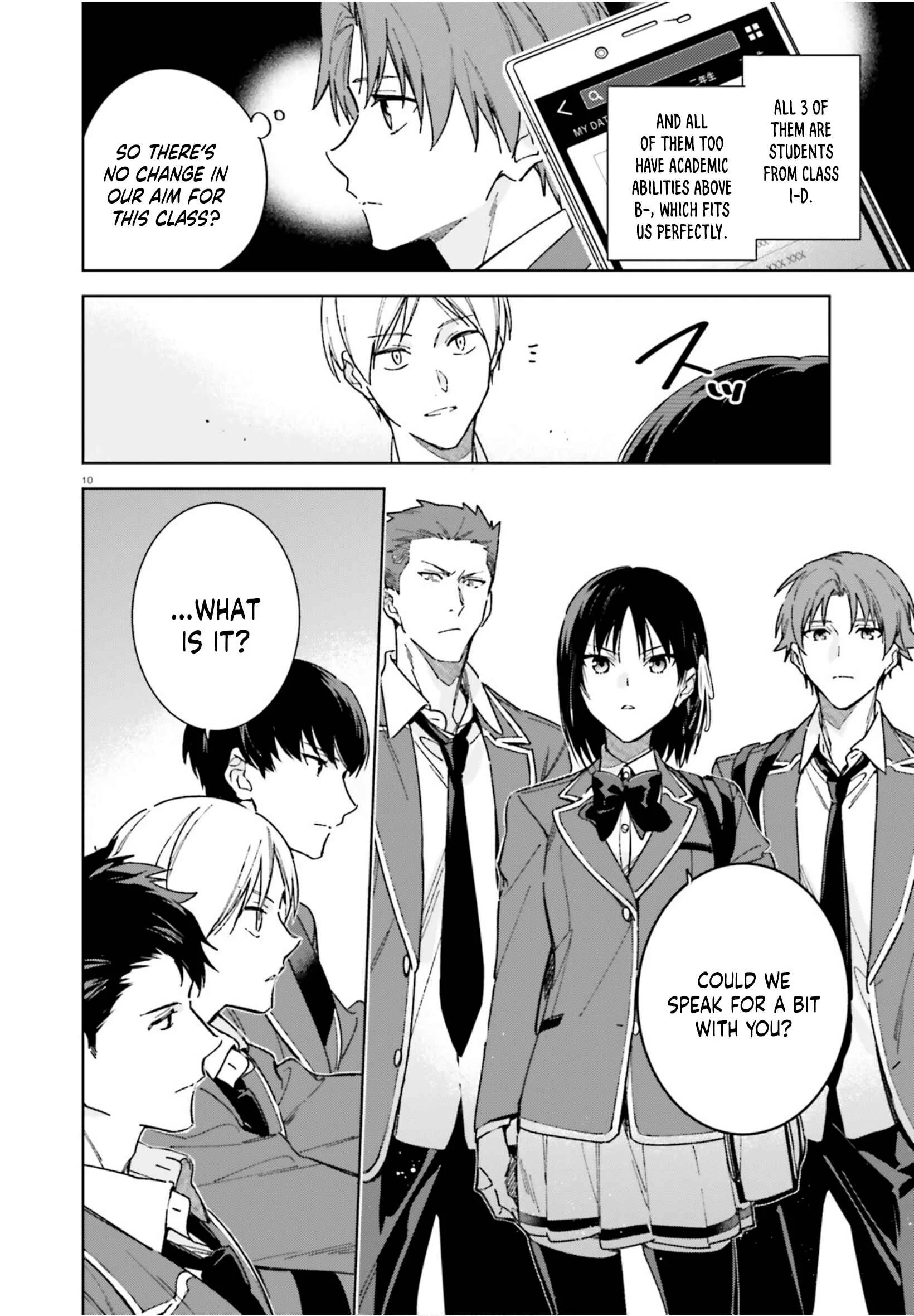 Youkoso Jitsuryoku Shijou Shugi no Kyoushitsu e: 2-nensei-hen Chapter 4: Room 4 - Page 11