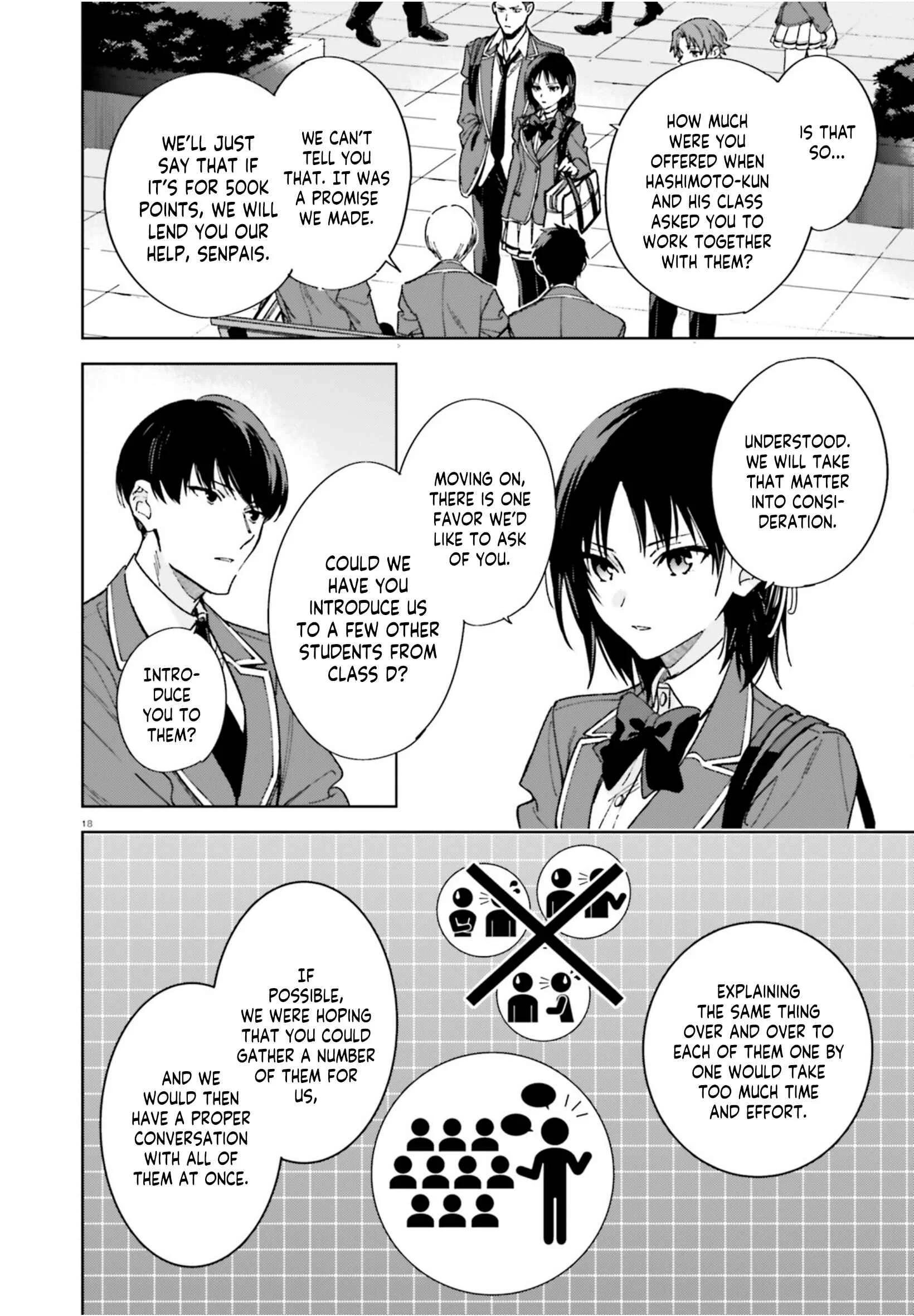 Youkoso Jitsuryoku Shijou Shugi no Kyoushitsu e: 2-nensei-hen Chapter 4: Room 4 - Page 19