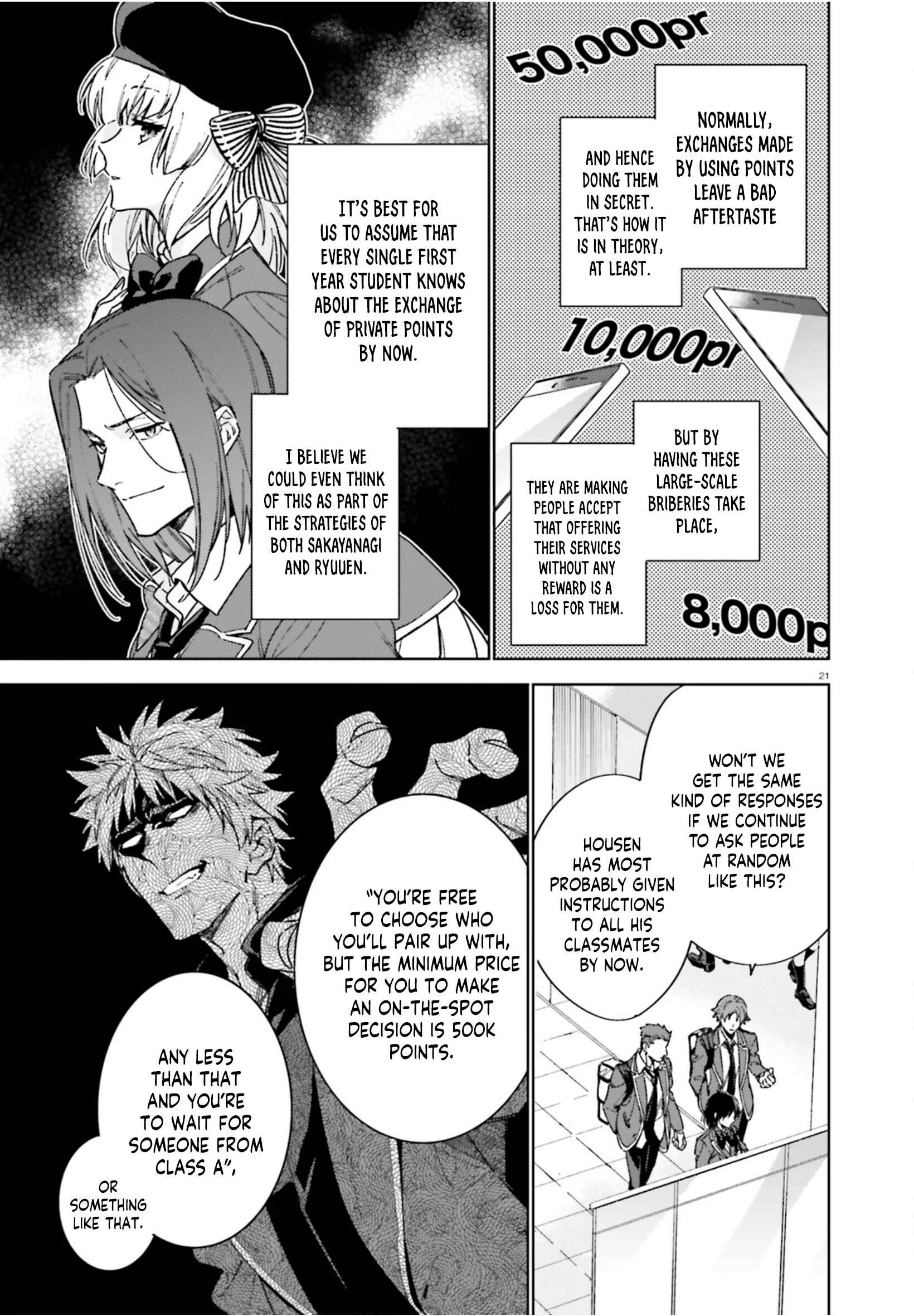 Youkoso Jitsuryoku Shijou Shugi no Kyoushitsu e: 2-nensei-hen Chapter 4: Room 4 - Page 22