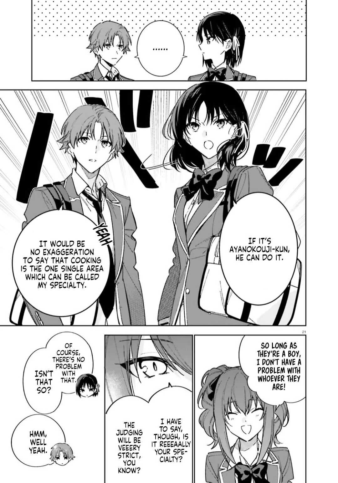 Youkoso Jitsuryoku Shijou Shugi no Kyoushitsu e: 2-nensei-hen Chapter 5: Room 5 - Page 22