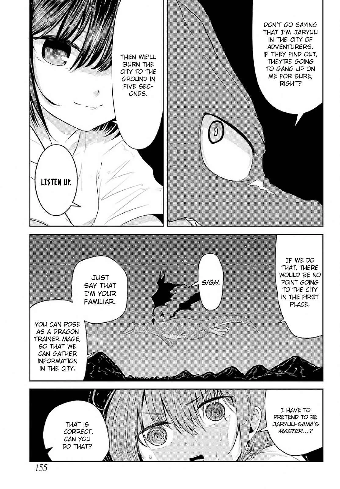 Yowai 5000-nen no Soushoku Dragon, Iware naki Jaryuu Nintei: Yada Kono Ikenie, Hito no Hanashi wo Kiite Kurenai Chapter 2: Onto the City of Adventurers - Page 15