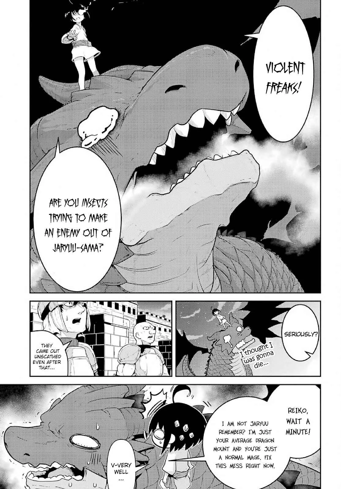 Yowai 5000-nen no Soushoku Dragon, Iware naki Jaryuu Nintei: Yada Kono Ikenie, Hito no Hanashi wo Kiite Kurenai Chapter 2: Onto the City of Adventurers - Page 31
