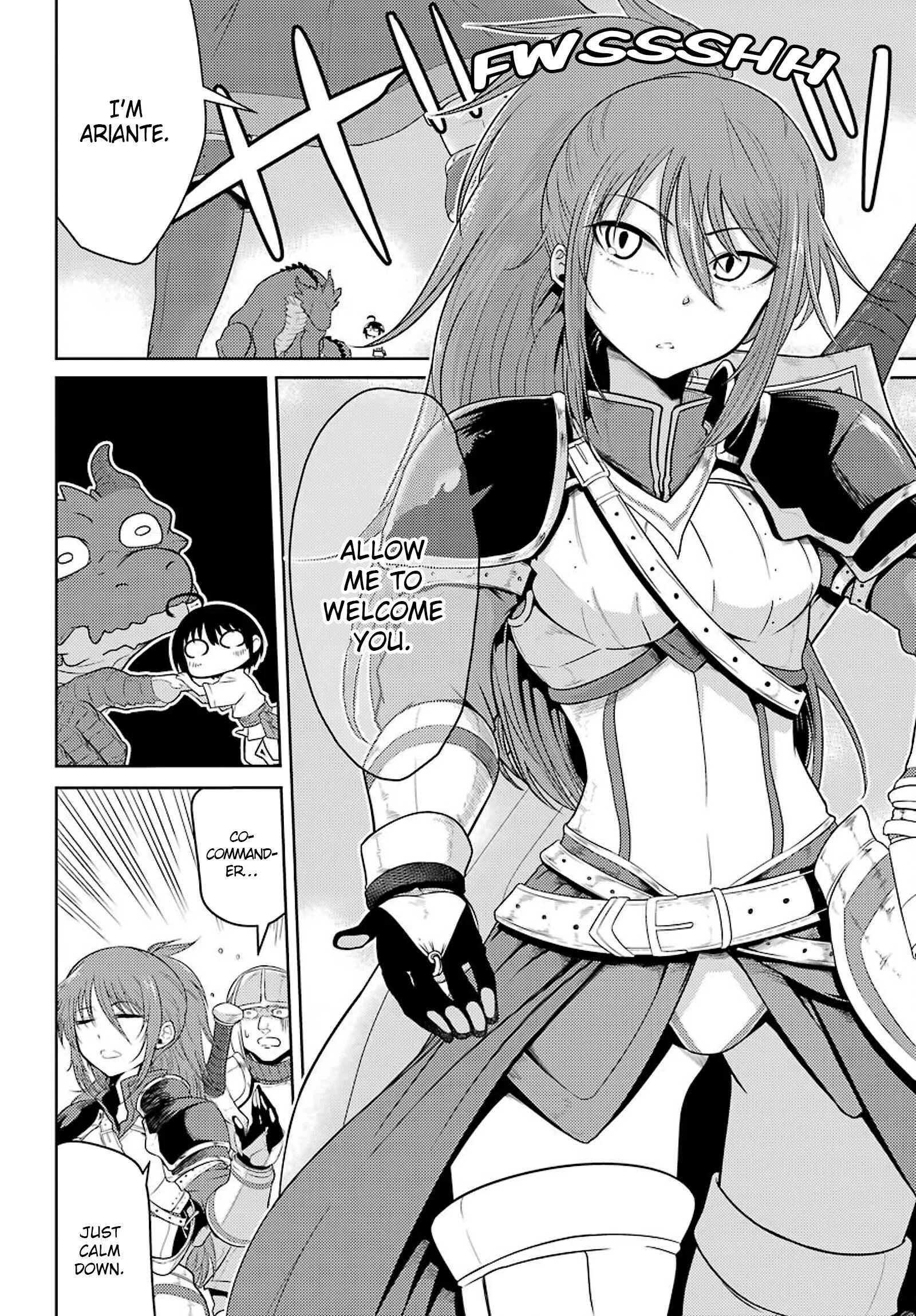 Yowai 5000-nen no Soushoku Dragon, Iware naki Jaryuu Nintei: Yada Kono Ikenie, Hito no Hanashi wo Kiite Kurenai Chapter 3: "Jaryuu Reivendia" My Name Sounds Something Like That (I Just Found Out Too) - Page 5