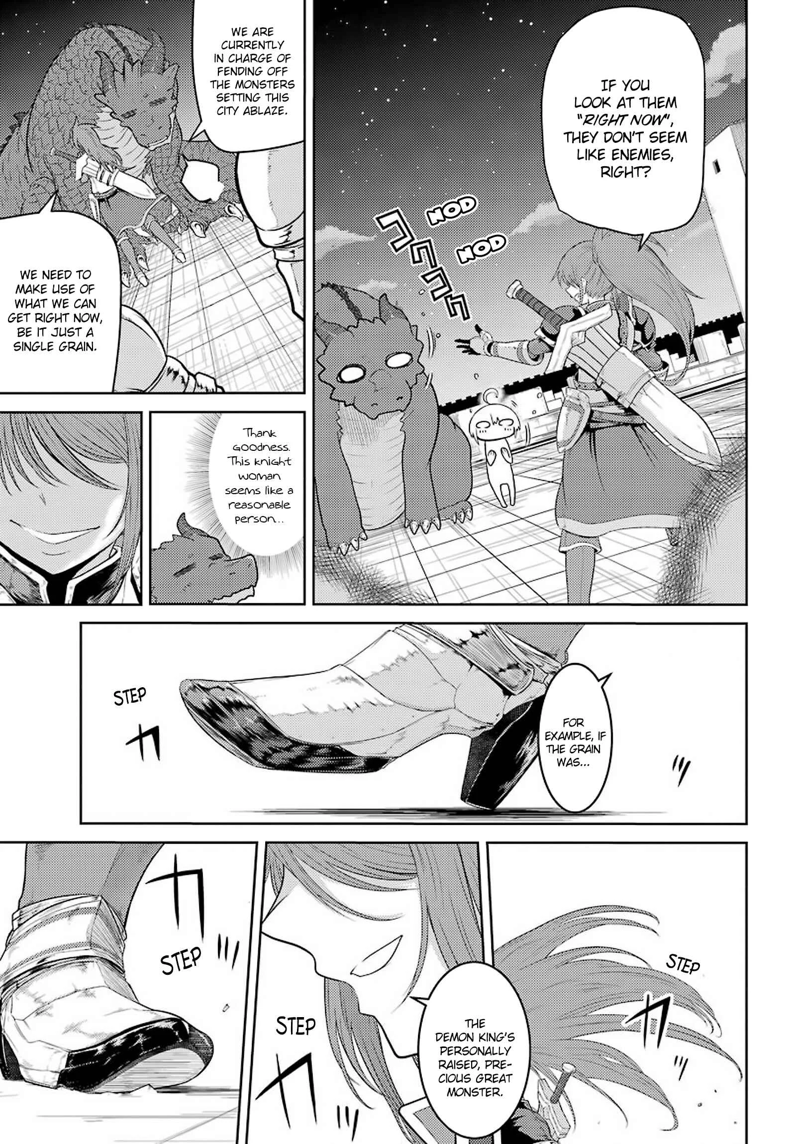 Yowai 5000-nen no Soushoku Dragon, Iware naki Jaryuu Nintei: Yada Kono Ikenie, Hito no Hanashi wo Kiite Kurenai Chapter 3: "Jaryuu Reivendia" My Name Sounds Something Like That (I Just Found Out Too) - Page 6