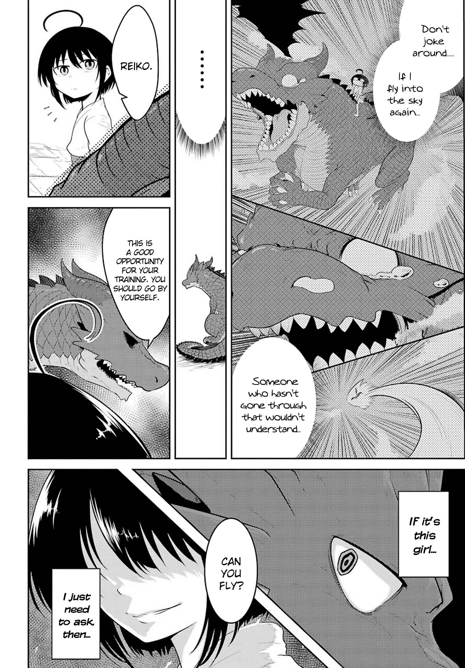 Yowai 5000-nen no Soushoku Dragon, Iware naki Jaryuu Nintei: Yada Kono Ikenie, Hito no Hanashi wo Kiite Kurenai Chapter 3: "Jaryuu Reivendia" My Name Sounds Something Like That (I Just Found Out Too) - Page 15