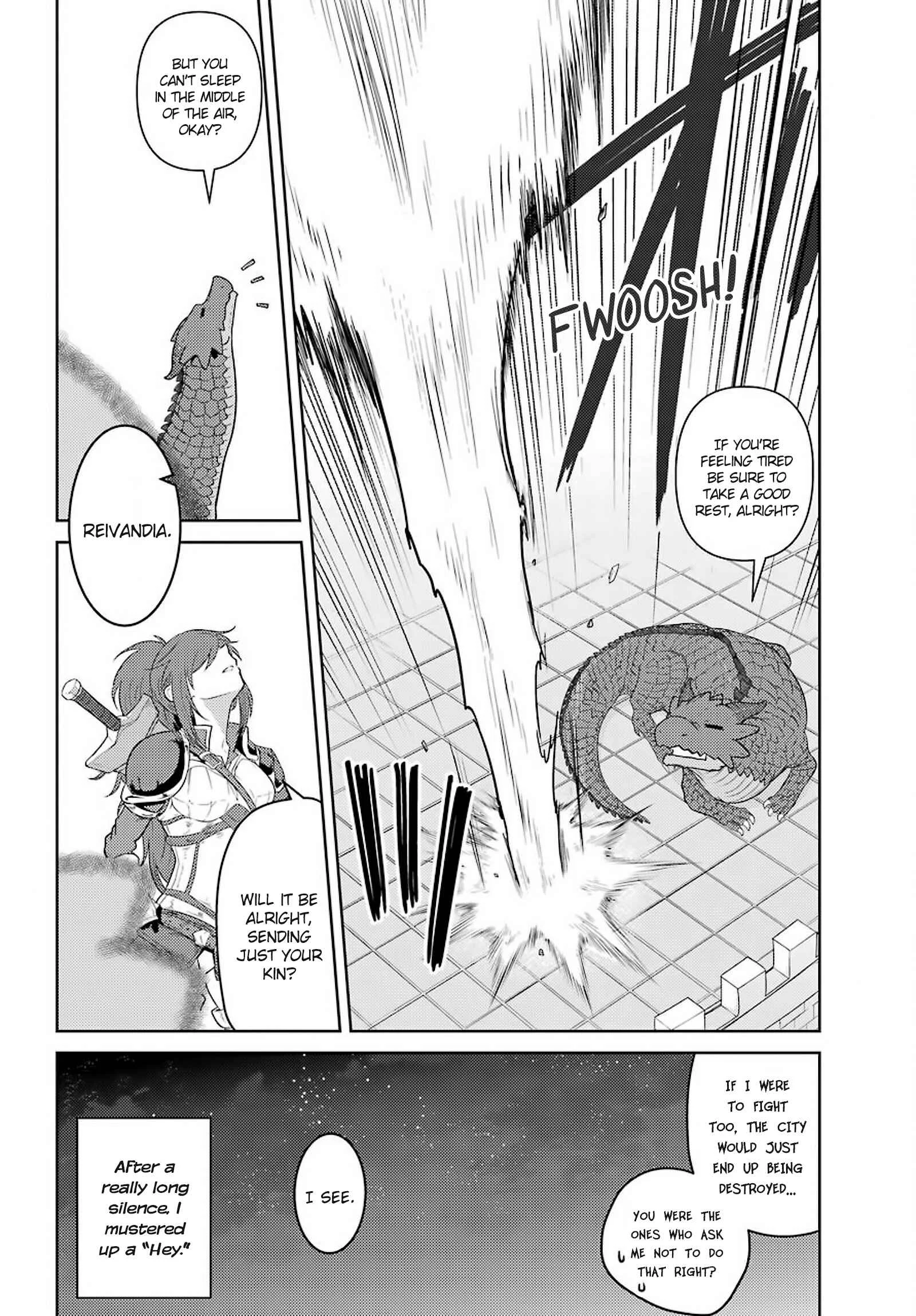 Yowai 5000-nen no Soushoku Dragon, Iware naki Jaryuu Nintei: Yada Kono Ikenie, Hito no Hanashi wo Kiite Kurenai Chapter 3: "Jaryuu Reivendia" My Name Sounds Something Like That (I Just Found Out Too) - Page 17
