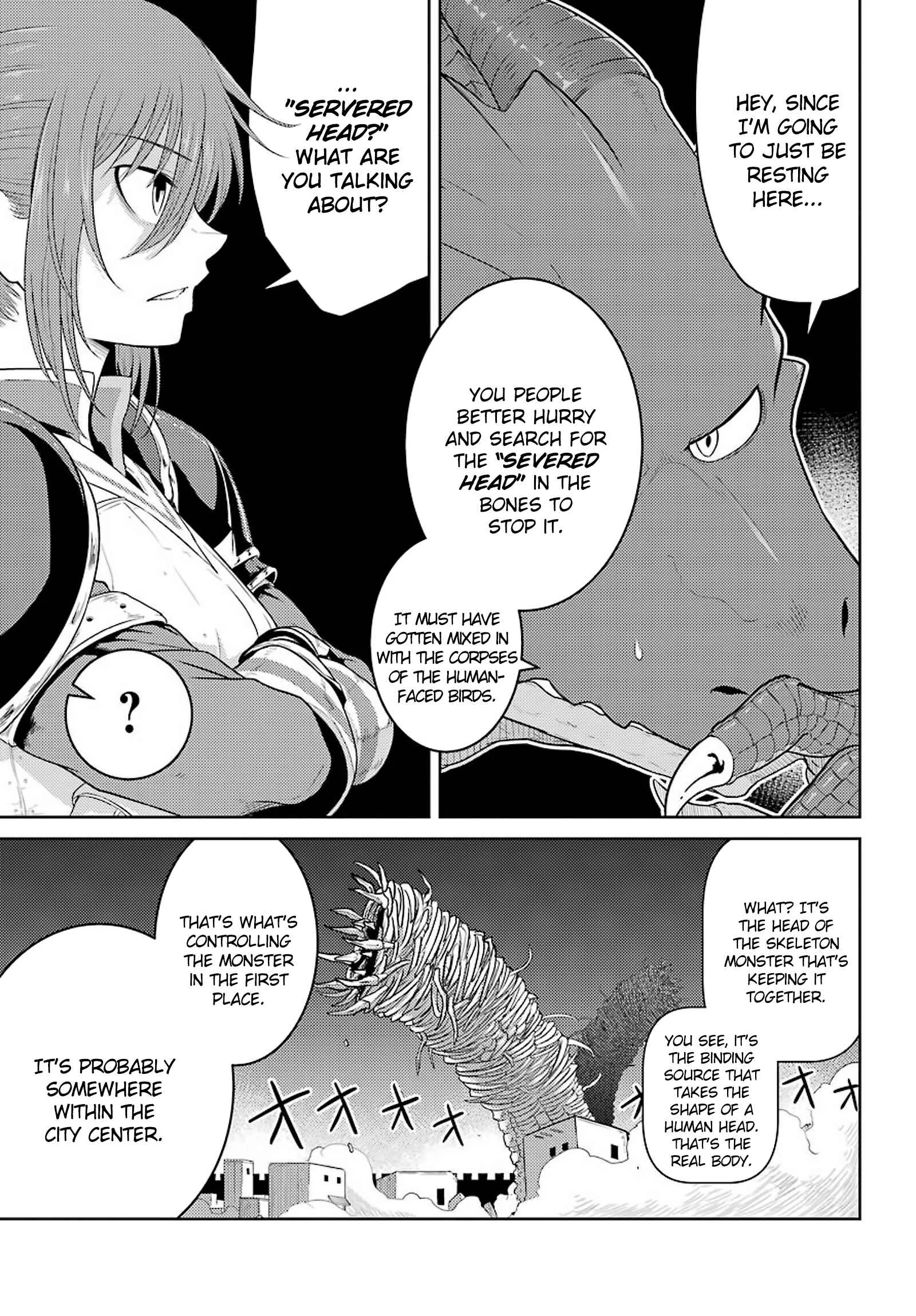Yowai 5000-nen no Soushoku Dragon, Iware naki Jaryuu Nintei: Yada Kono Ikenie, Hito no Hanashi wo Kiite Kurenai Chapter 3: "Jaryuu Reivendia" My Name Sounds Something Like That (I Just Found Out Too) - Page 18