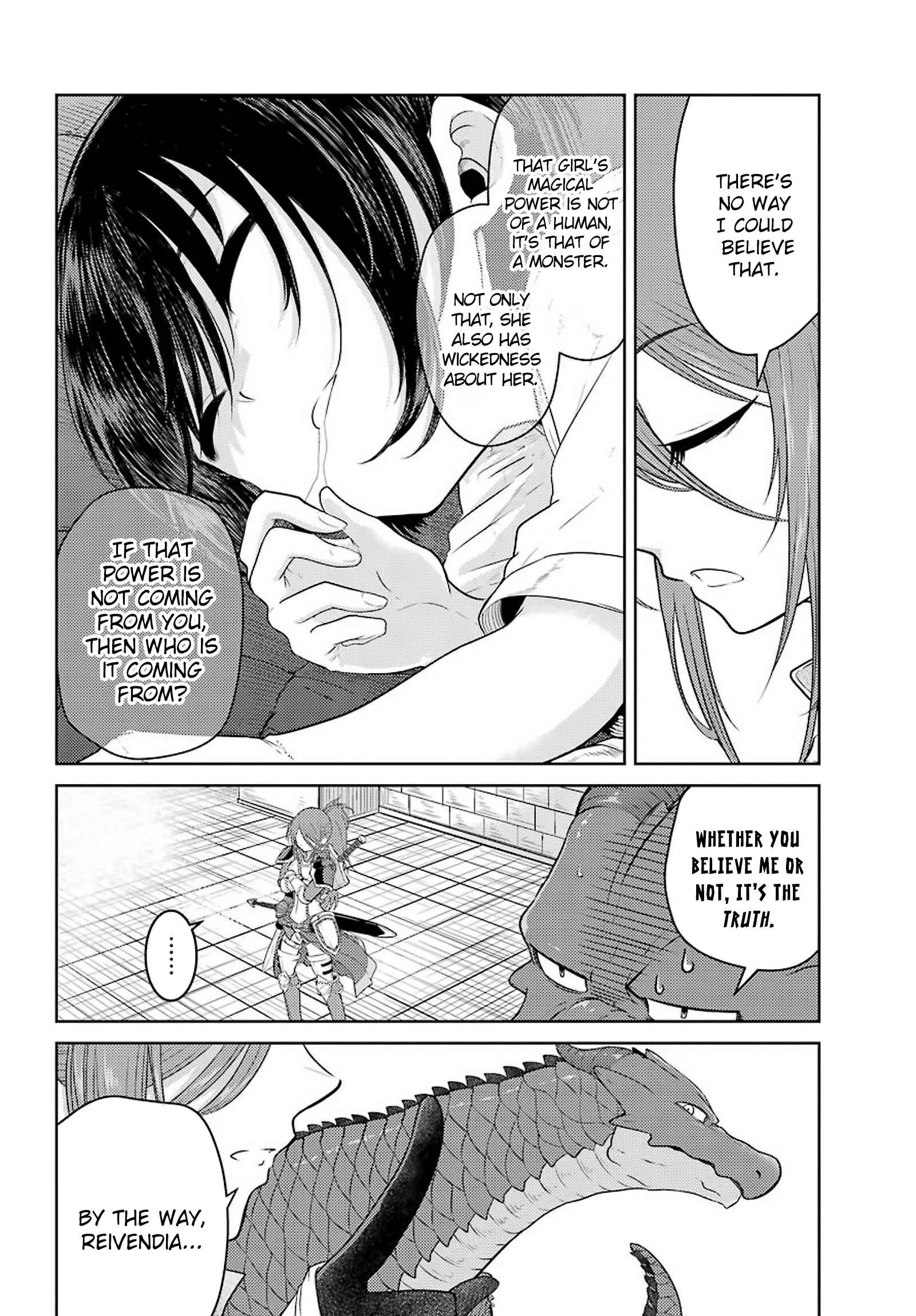 Yowai 5000-nen no Soushoku Dragon, Iware naki Jaryuu Nintei: Yada Kono Ikenie, Hito no Hanashi wo Kiite Kurenai Chapter 3: "Jaryuu Reivendia" My Name Sounds Something Like That (I Just Found Out Too) - Page 27