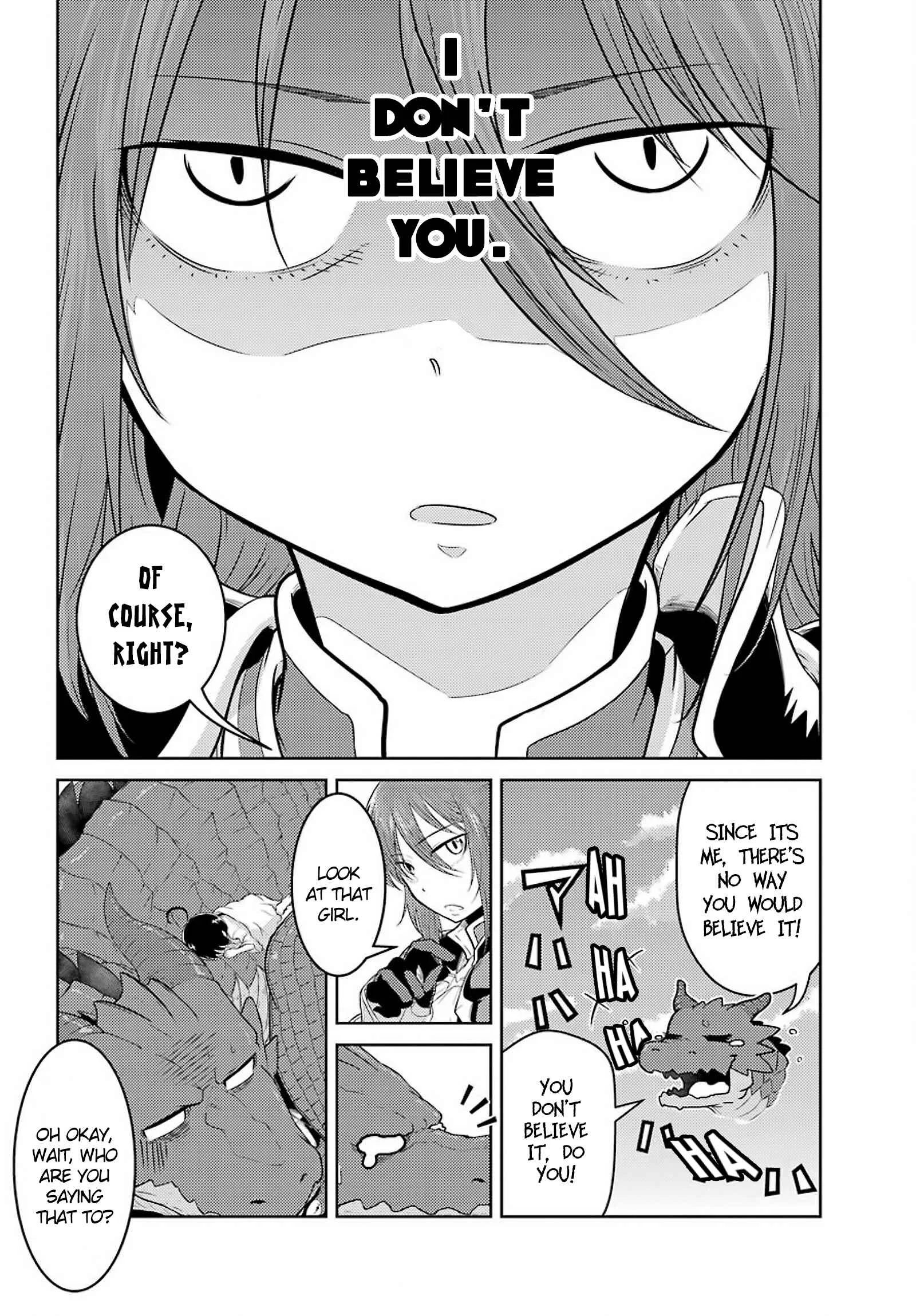 Yowai 5000-nen no Soushoku Dragon, Iware naki Jaryuu Nintei: Yada Kono Ikenie, Hito no Hanashi wo Kiite Kurenai Chapter 3: "Jaryuu Reivendia" My Name Sounds Something Like That (I Just Found Out Too) - Page 29