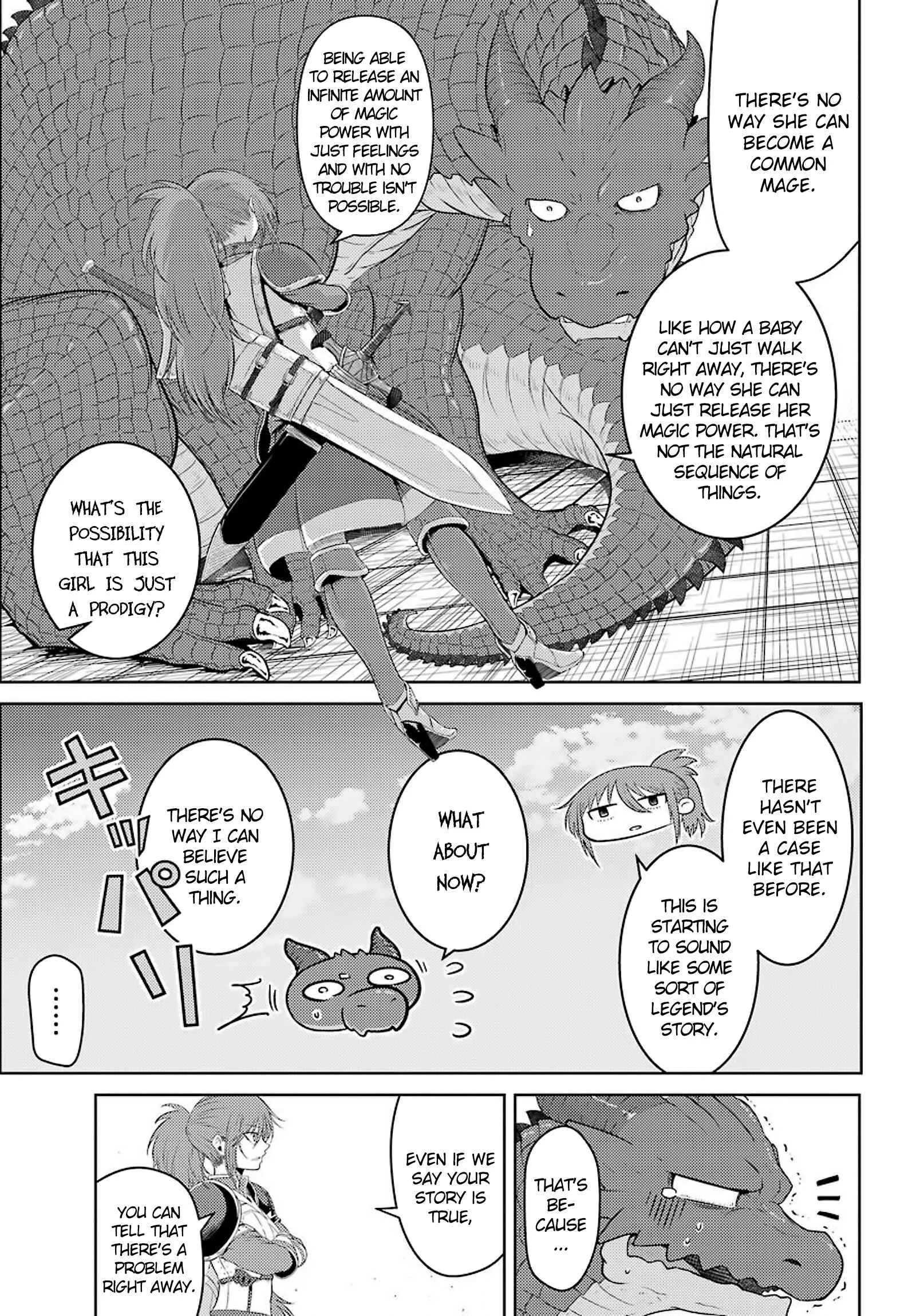Yowai 5000-nen no Soushoku Dragon, Iware naki Jaryuu Nintei: Yada Kono Ikenie, Hito no Hanashi wo Kiite Kurenai Chapter 3: "Jaryuu Reivendia" My Name Sounds Something Like That (I Just Found Out Too) - Page 30