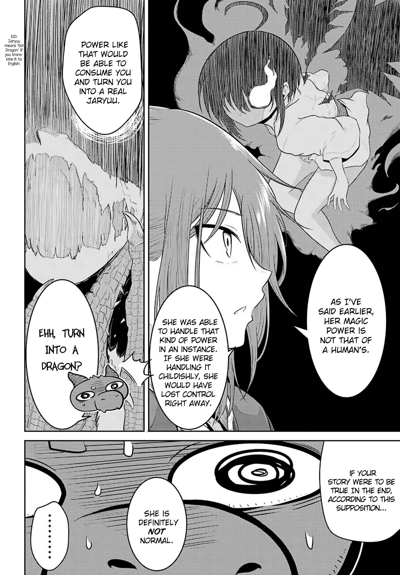 Yowai 5000-nen no Soushoku Dragon, Iware naki Jaryuu Nintei: Yada Kono Ikenie, Hito no Hanashi wo Kiite Kurenai Chapter 3: "Jaryuu Reivendia" My Name Sounds Something Like That (I Just Found Out Too) - Page 31
