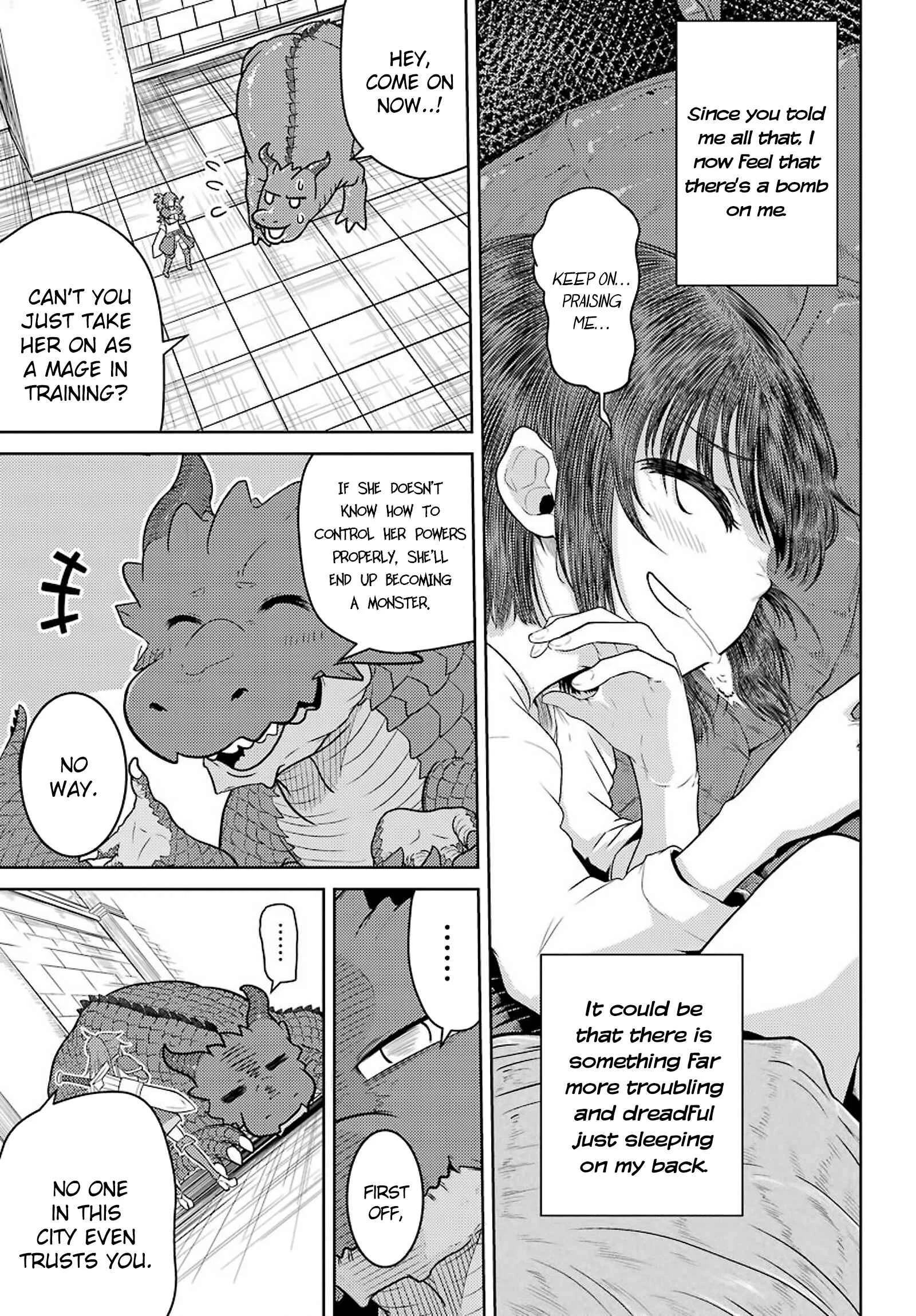 Yowai 5000-nen no Soushoku Dragon, Iware naki Jaryuu Nintei: Yada Kono Ikenie, Hito no Hanashi wo Kiite Kurenai Chapter 3: "Jaryuu Reivendia" My Name Sounds Something Like That (I Just Found Out Too) - Page 32