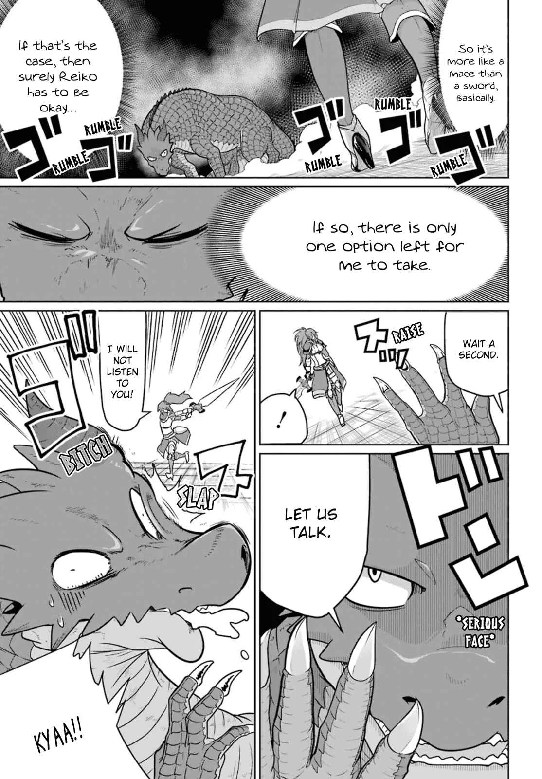 Yowai 5000-nen no Soushoku Dragon, Iware naki Jaryuu Nintei: Yada Kono Ikenie, Hito no Hanashi wo Kiite Kurenai Chapter 4: I Might Have Trust Issues - Page 22