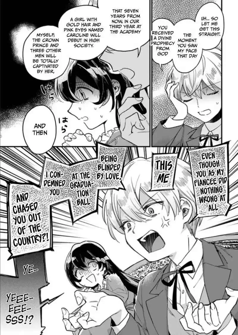 Yowaki MAX Reijou nanoni, Ratsuwan Konyakusha-sama no Kake ni Notte Shimatta Chapter 1 - Page 24