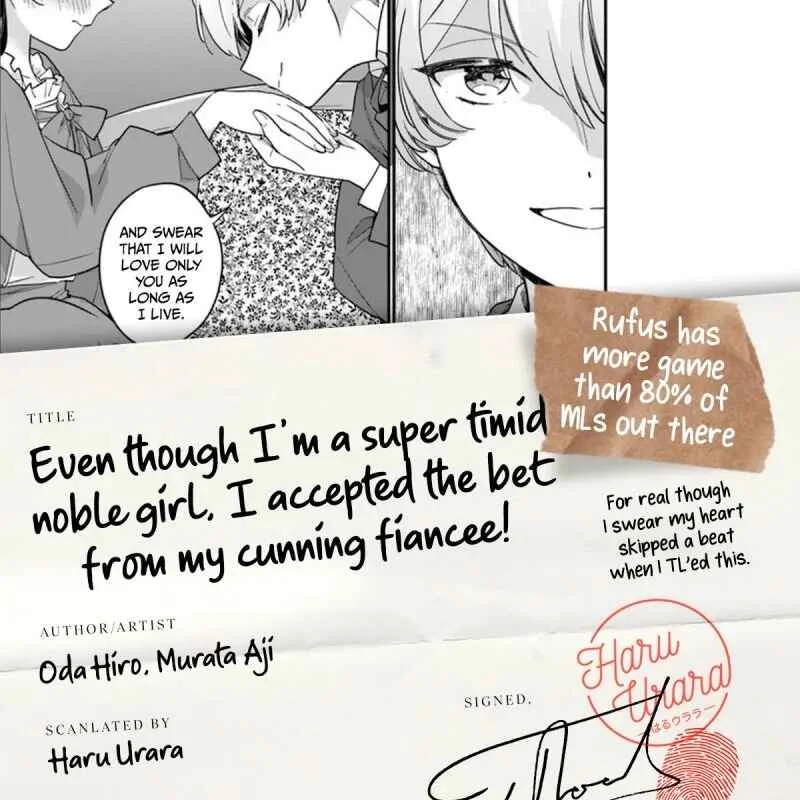 Yowaki MAX Reijou nanoni, Ratsuwan Konyakusha-sama no Kake ni Notte Shimatta Chapter 2.2 - Page 8