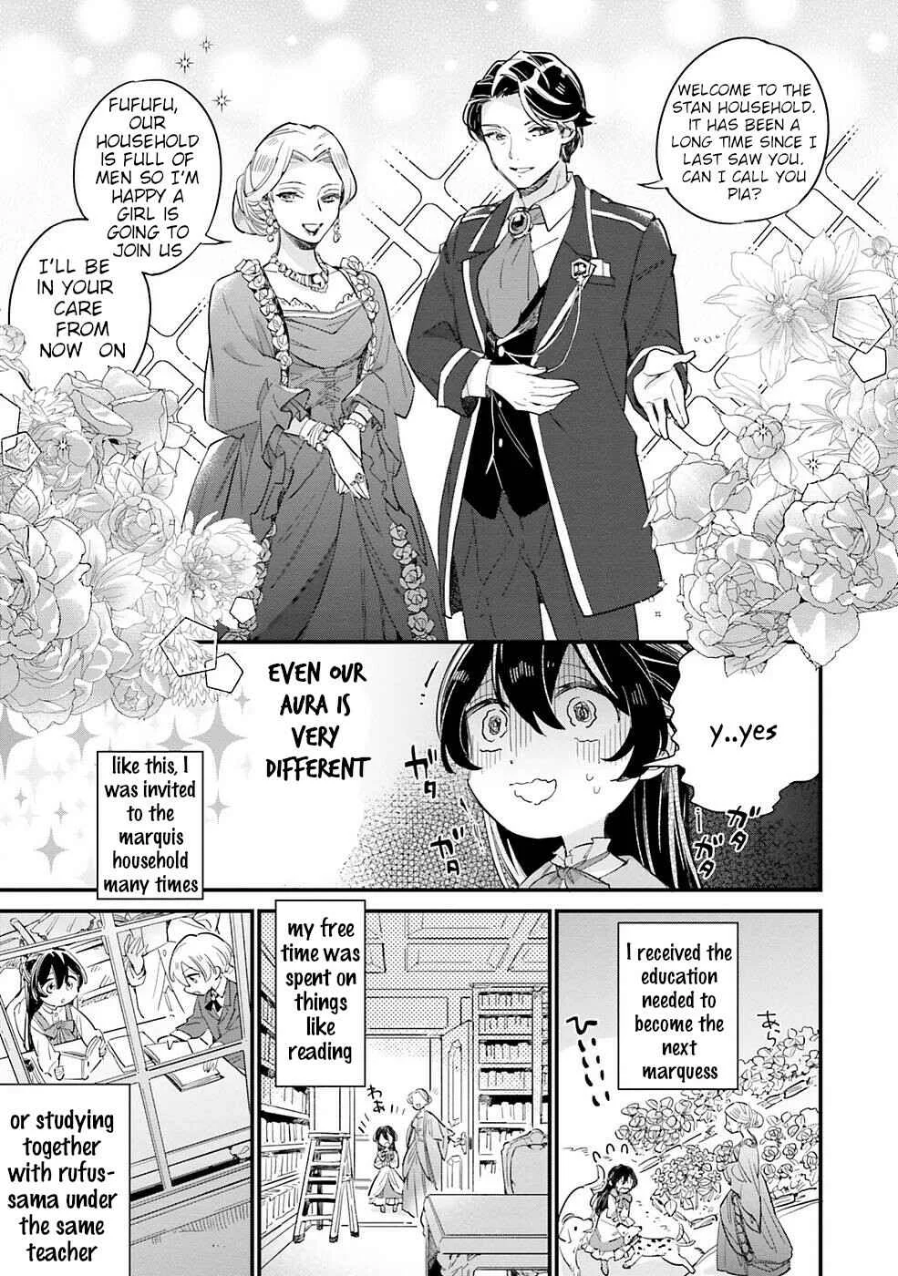Yowaki MAX Reijou nanoni, Ratsuwan Konyakusha-sama no Kake ni Notte Shimatta Chapter 2.3 - Page 6