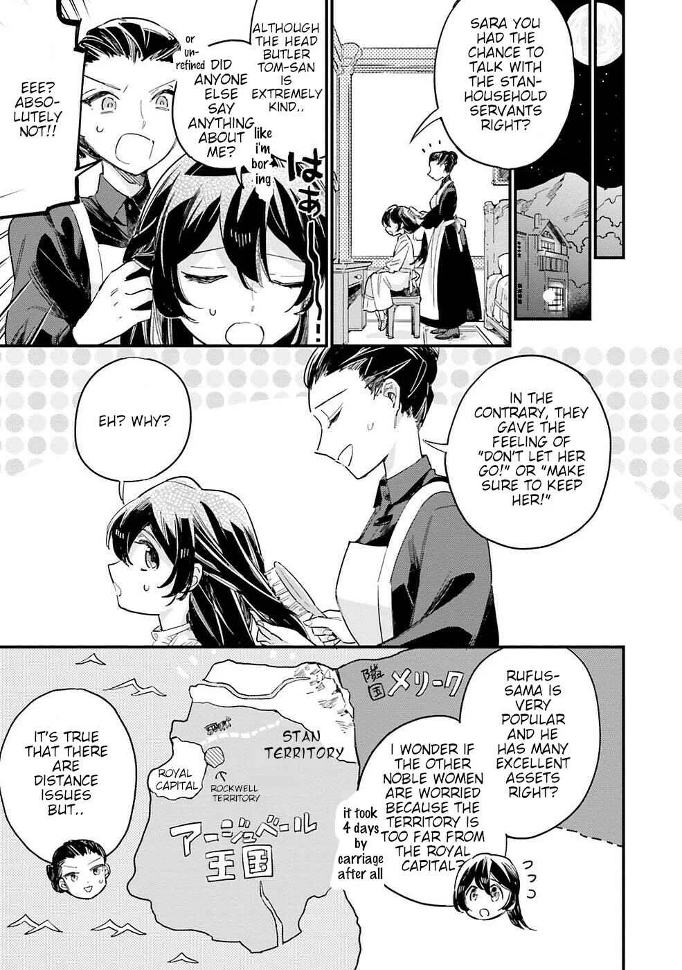 Yowaki MAX Reijou nanoni, Ratsuwan Konyakusha-sama no Kake ni Notte Shimatta Chapter 3: Finding a treasure - Page 3