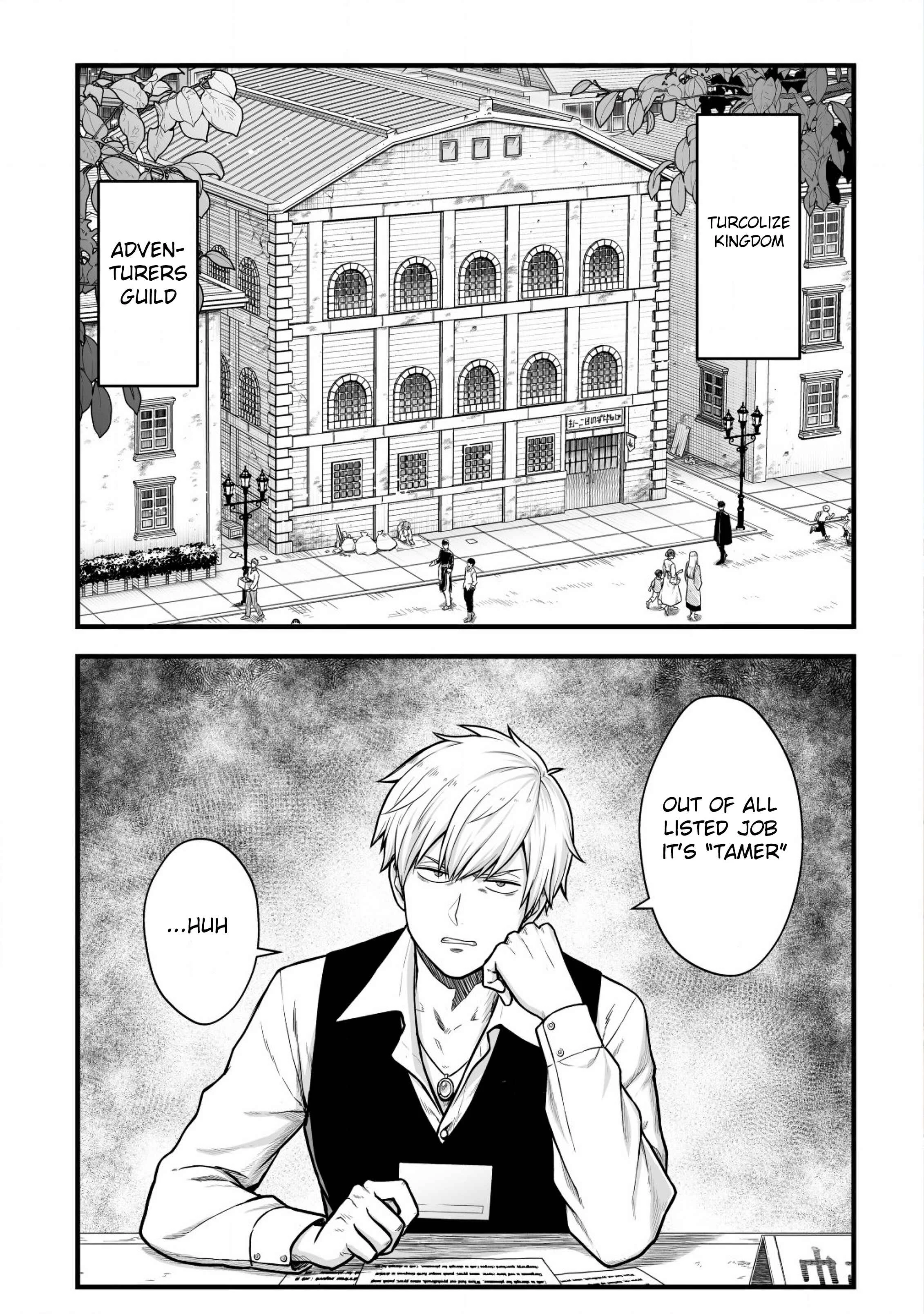 Yuiitsu Muni no Saikyou Tamer: Koku no Subete no Guild de Monzenbarai sareta kara, Takoku ni Itte Slow Life Shimasu Chapter 1 - Page 2