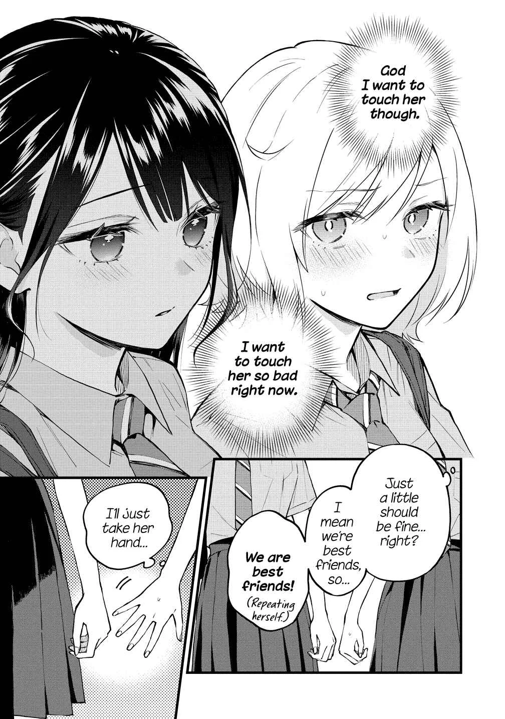 Yume de Furarete Hajimaru Yuri Chapter 4: Holding Hands - Page 3