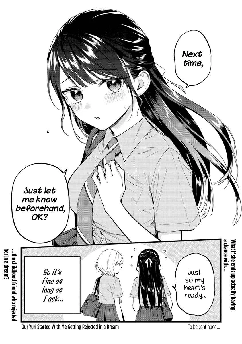 Yume de Furarete Hajimaru Yuri Chapter 4: Holding Hands - Page 5