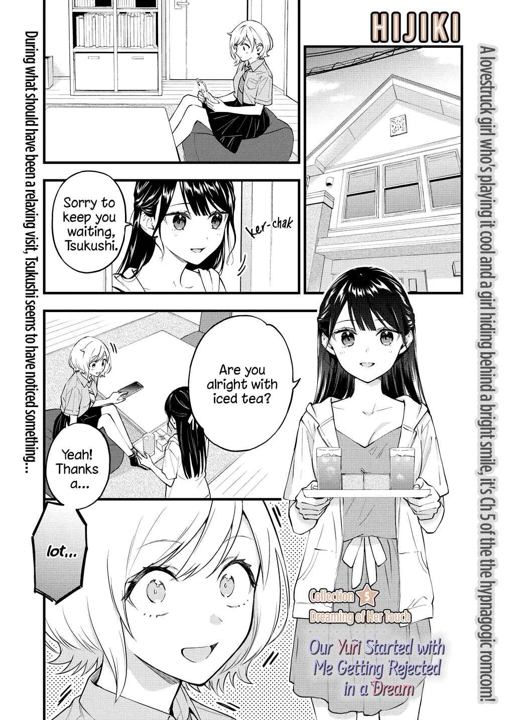 Yume de Furarete Hajimaru Yuri Chapter 5: Dreaming of Her Touch - Page 1