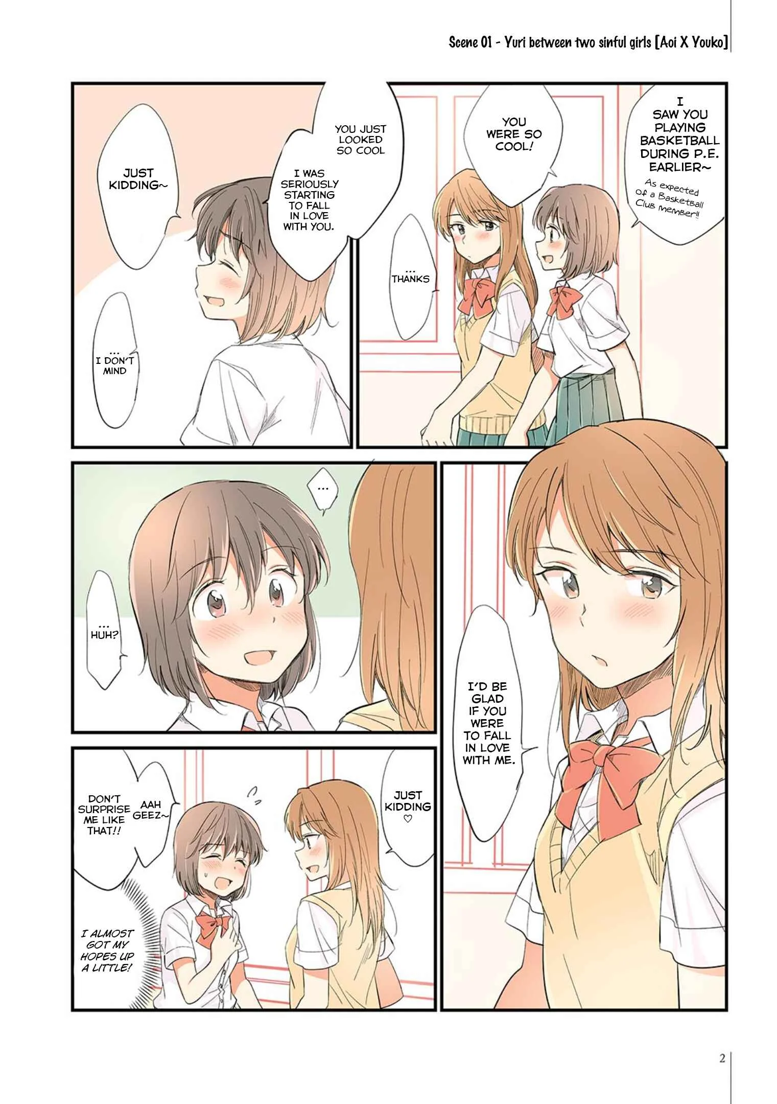 Yuri Hyakkei Chapter 1: 01-20 - Page 4