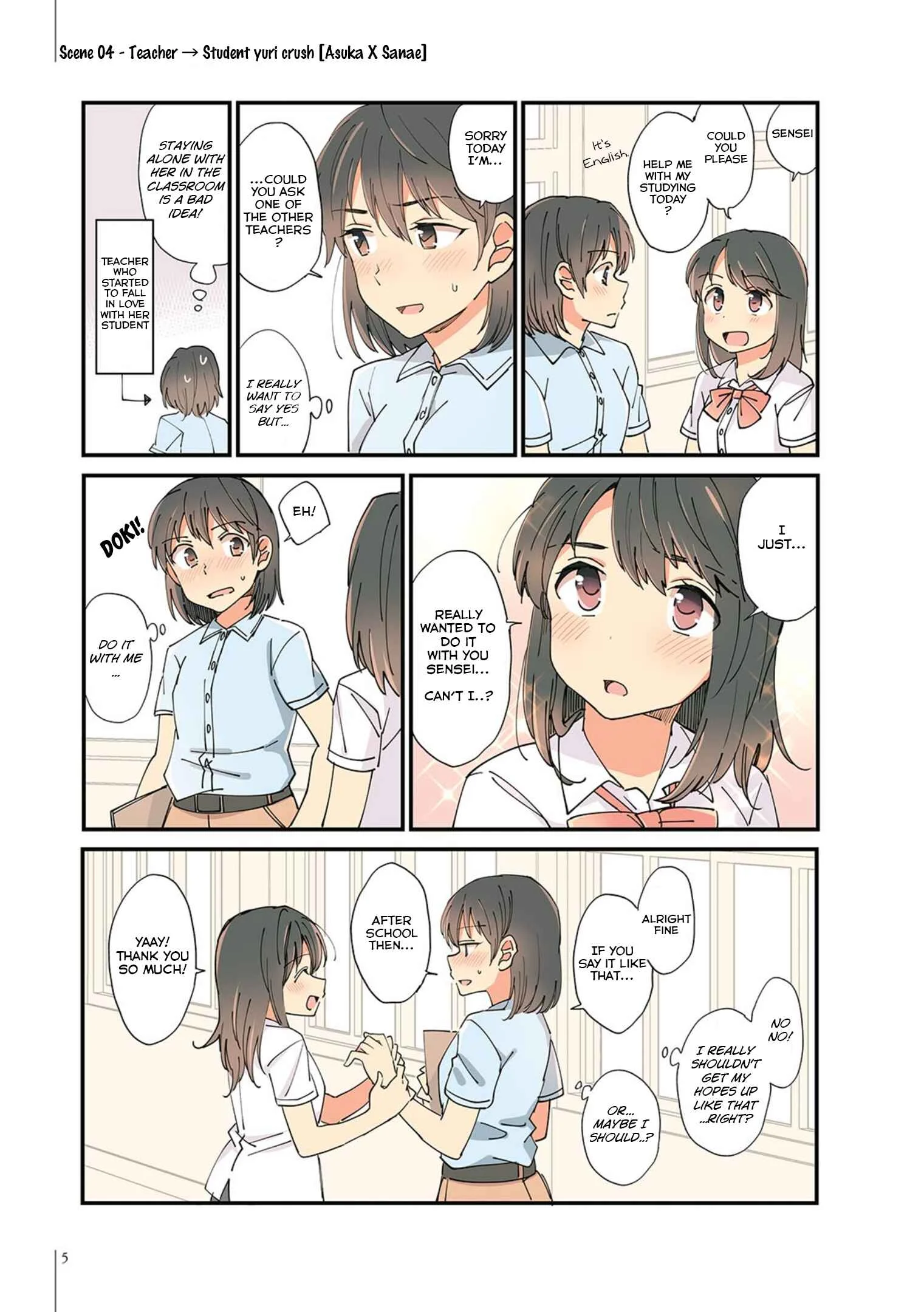Yuri Hyakkei Chapter 1: 01-20 - Page 7