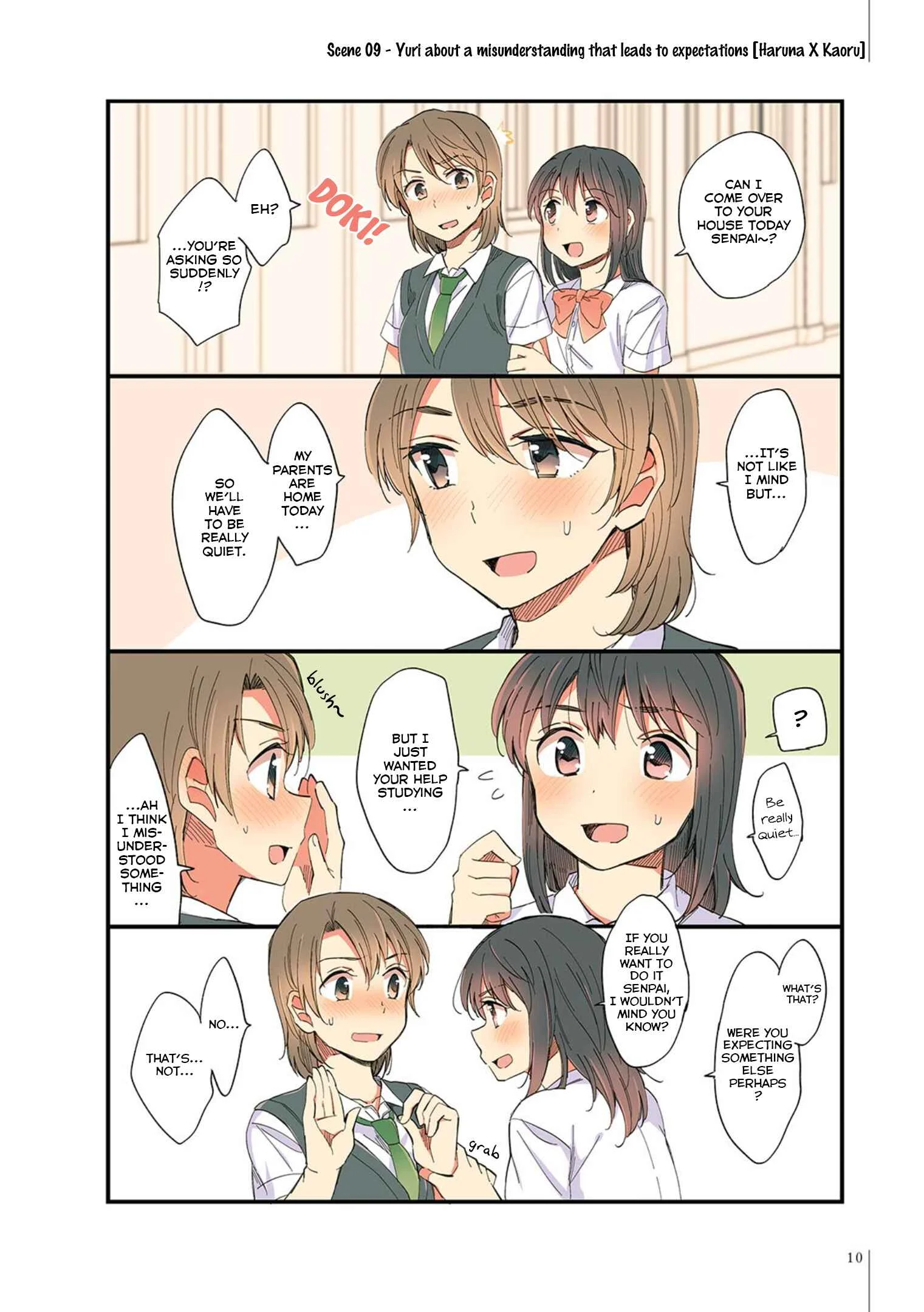 Yuri Hyakkei Chapter 1: 01-20 - Page 12