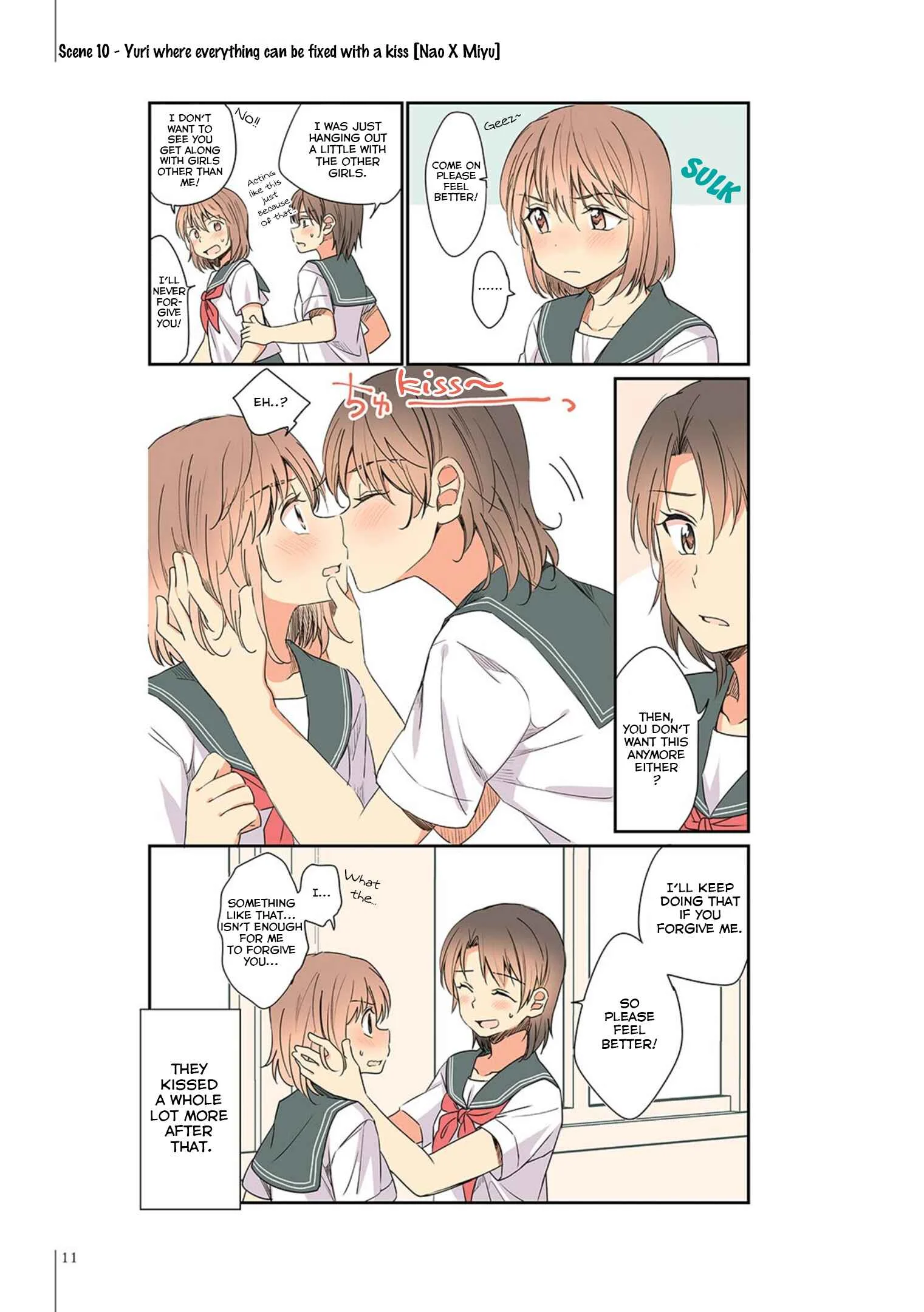 Yuri Hyakkei Chapter 1: 01-20 - Page 13