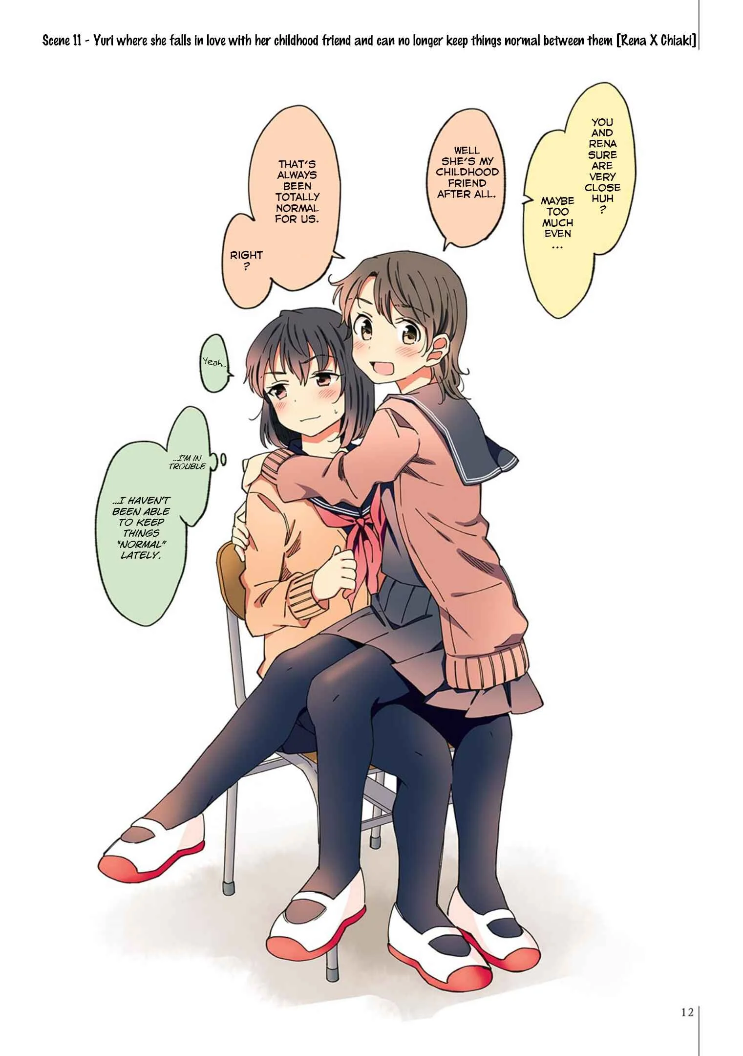 Yuri Hyakkei Chapter 1: 01-20 - Page 14