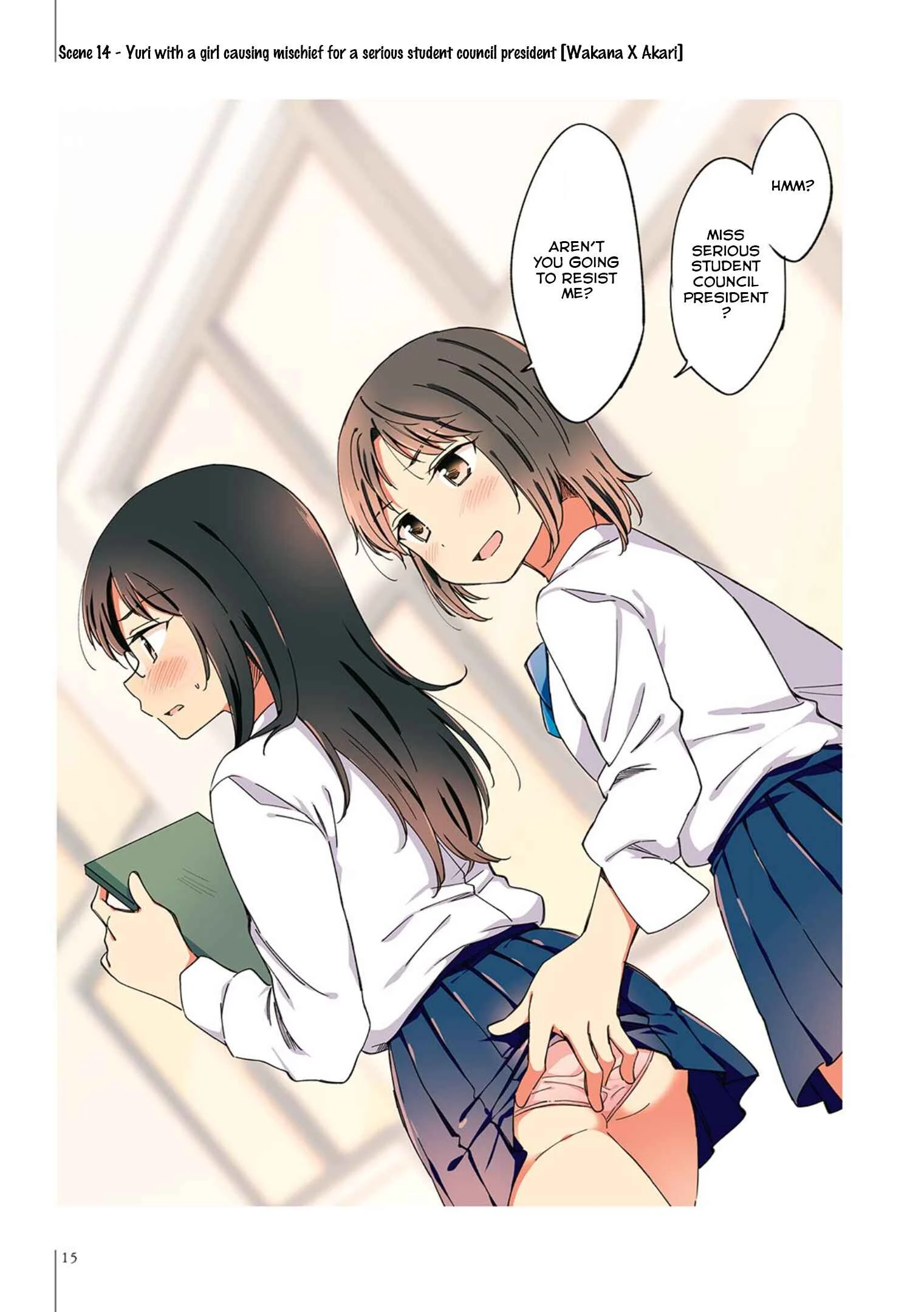 Yuri Hyakkei Chapter 1: 01-20 - Page 17