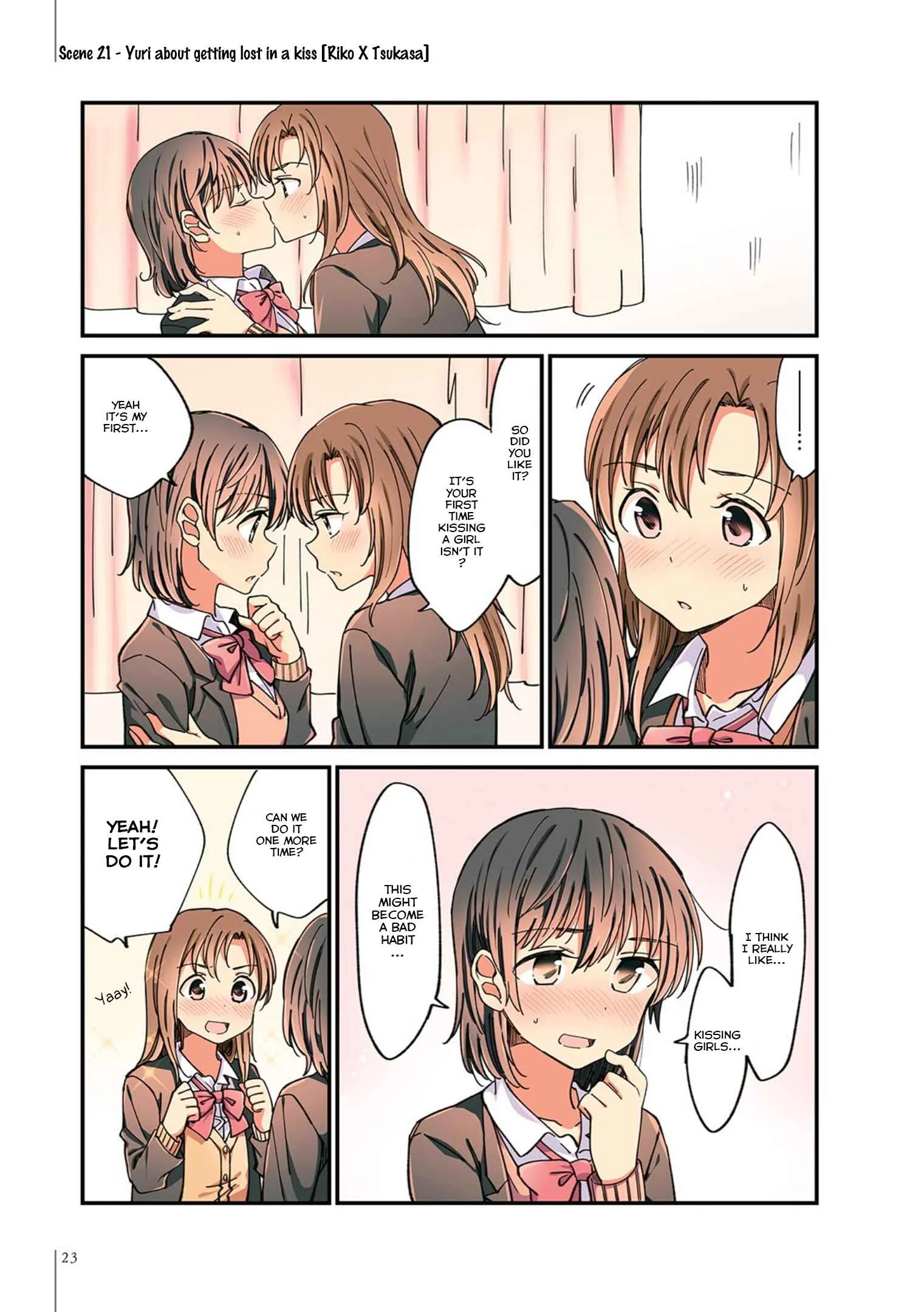 Yuri Hyakkei Chapter 2: 21-40 - Page 1