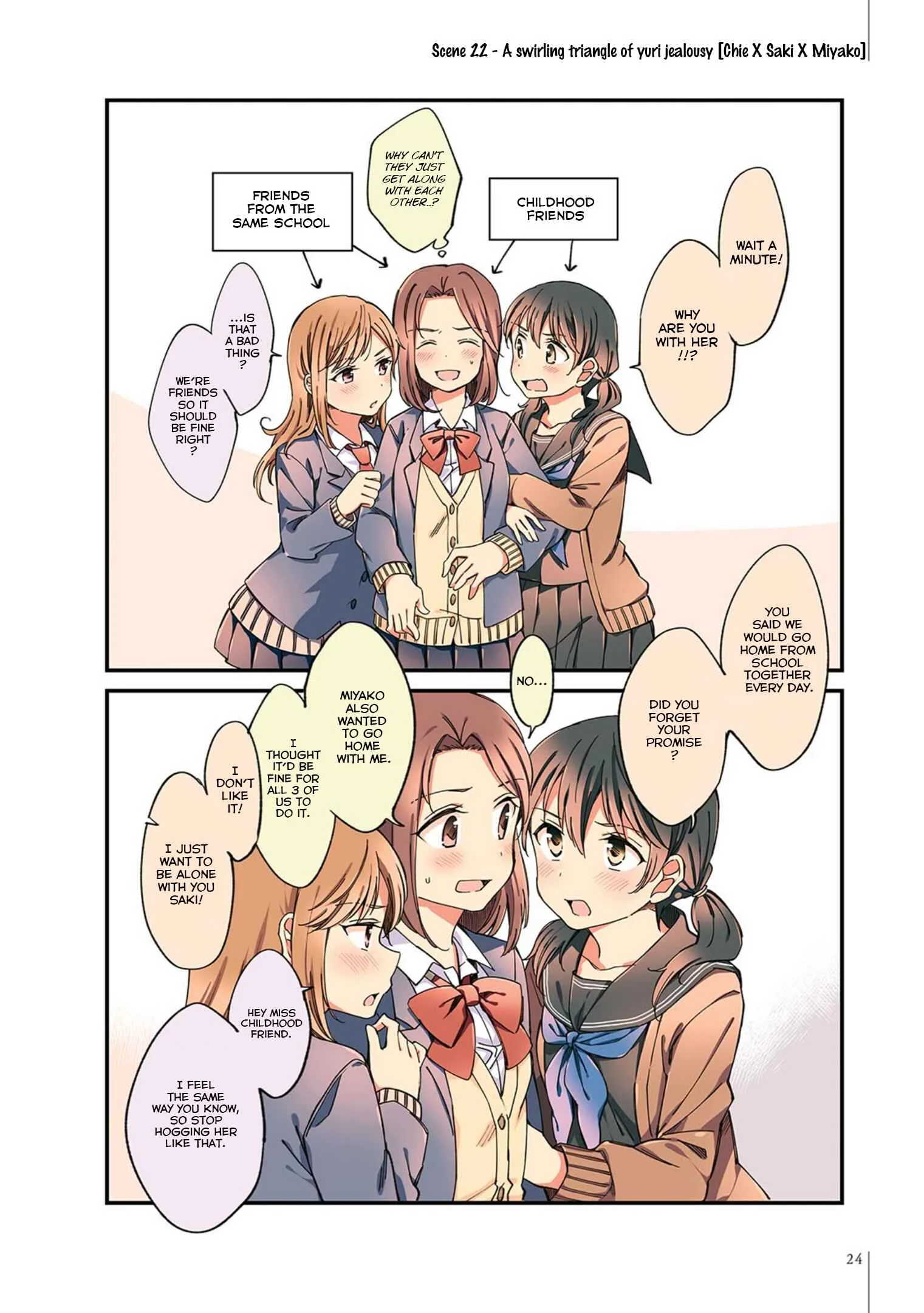 Yuri Hyakkei Chapter 2: 21-40 - Page 2