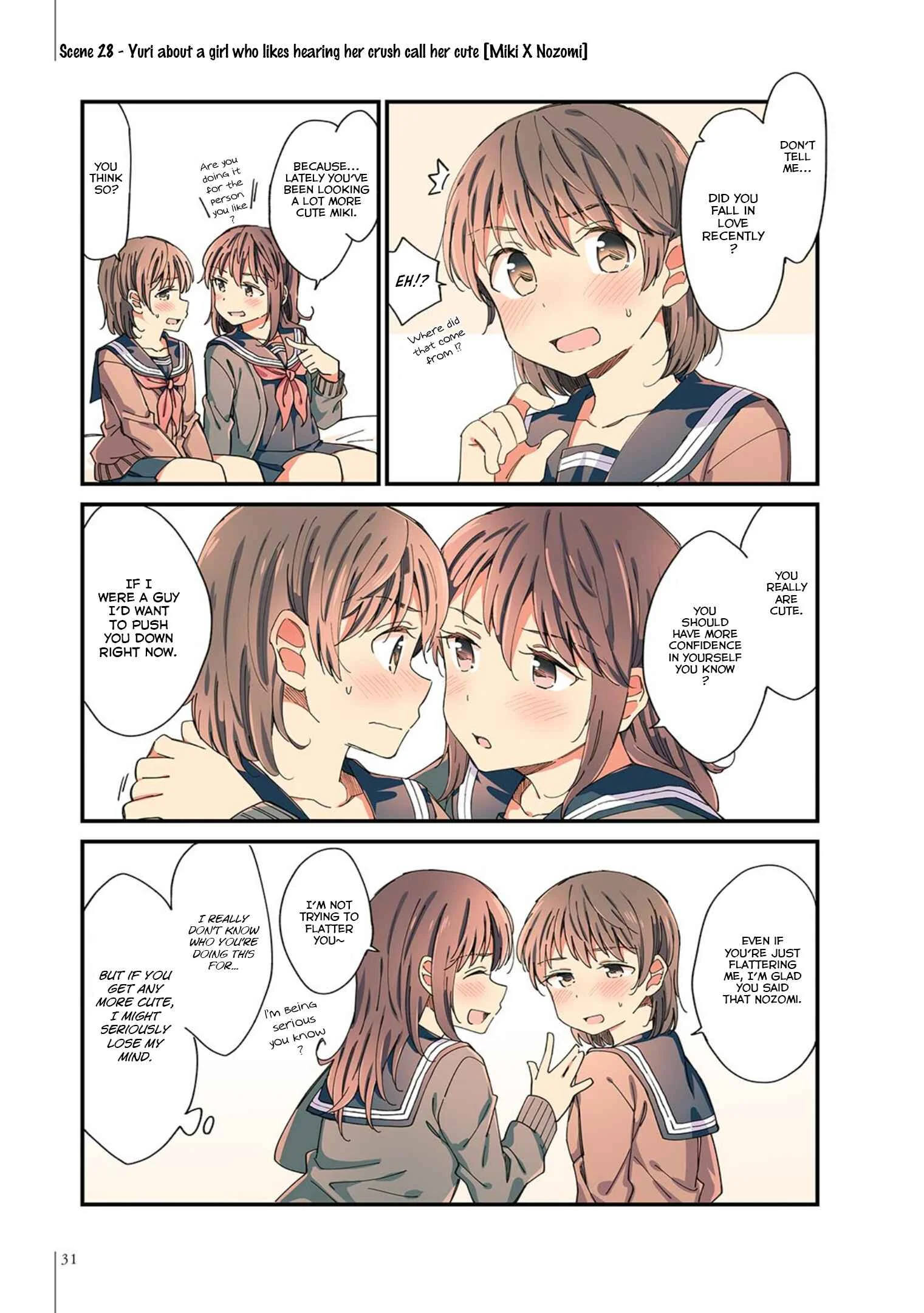 Yuri Hyakkei Chapter 2: 21-40 - Page 9
