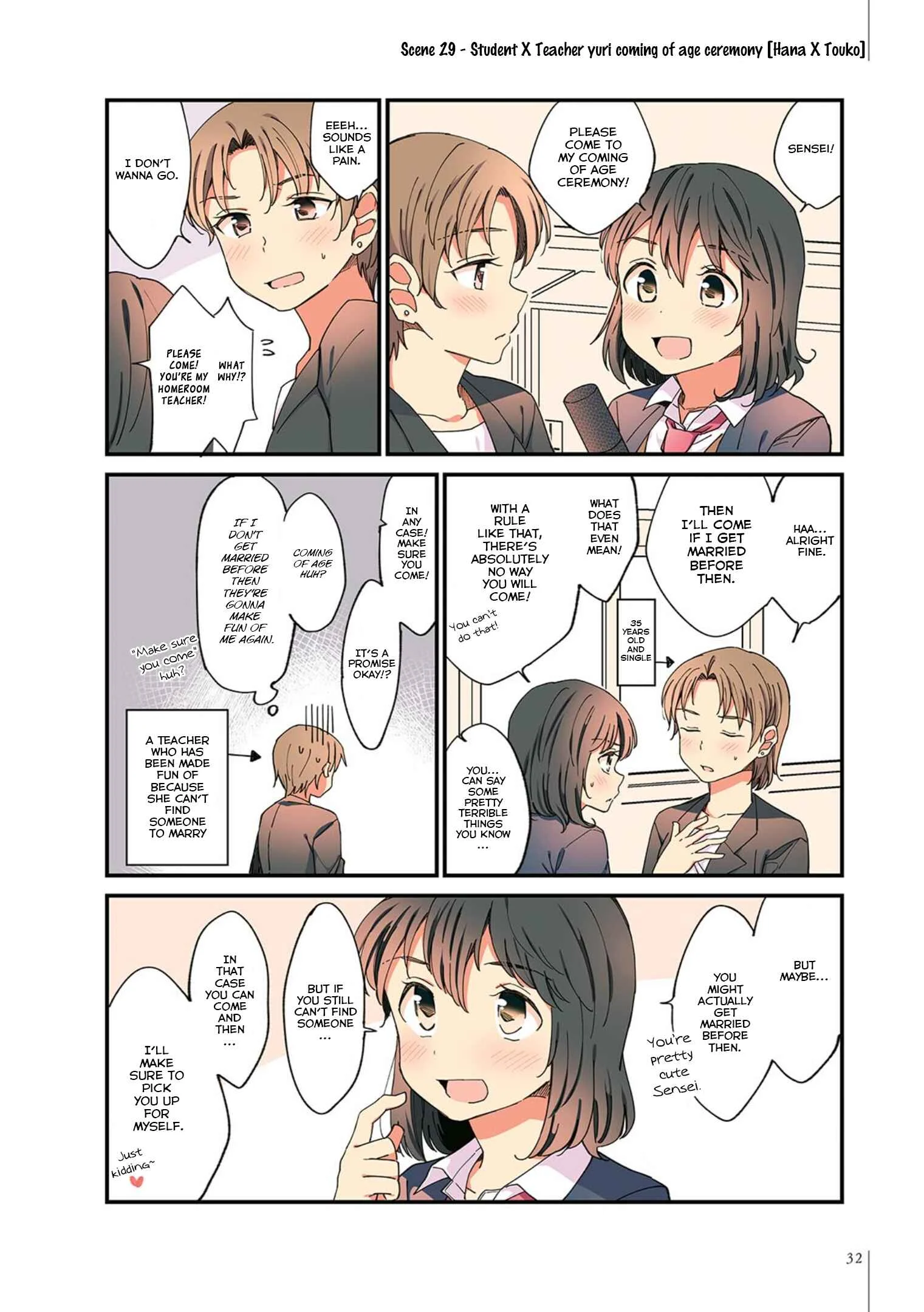 Yuri Hyakkei Chapter 2: 21-40 - Page 10