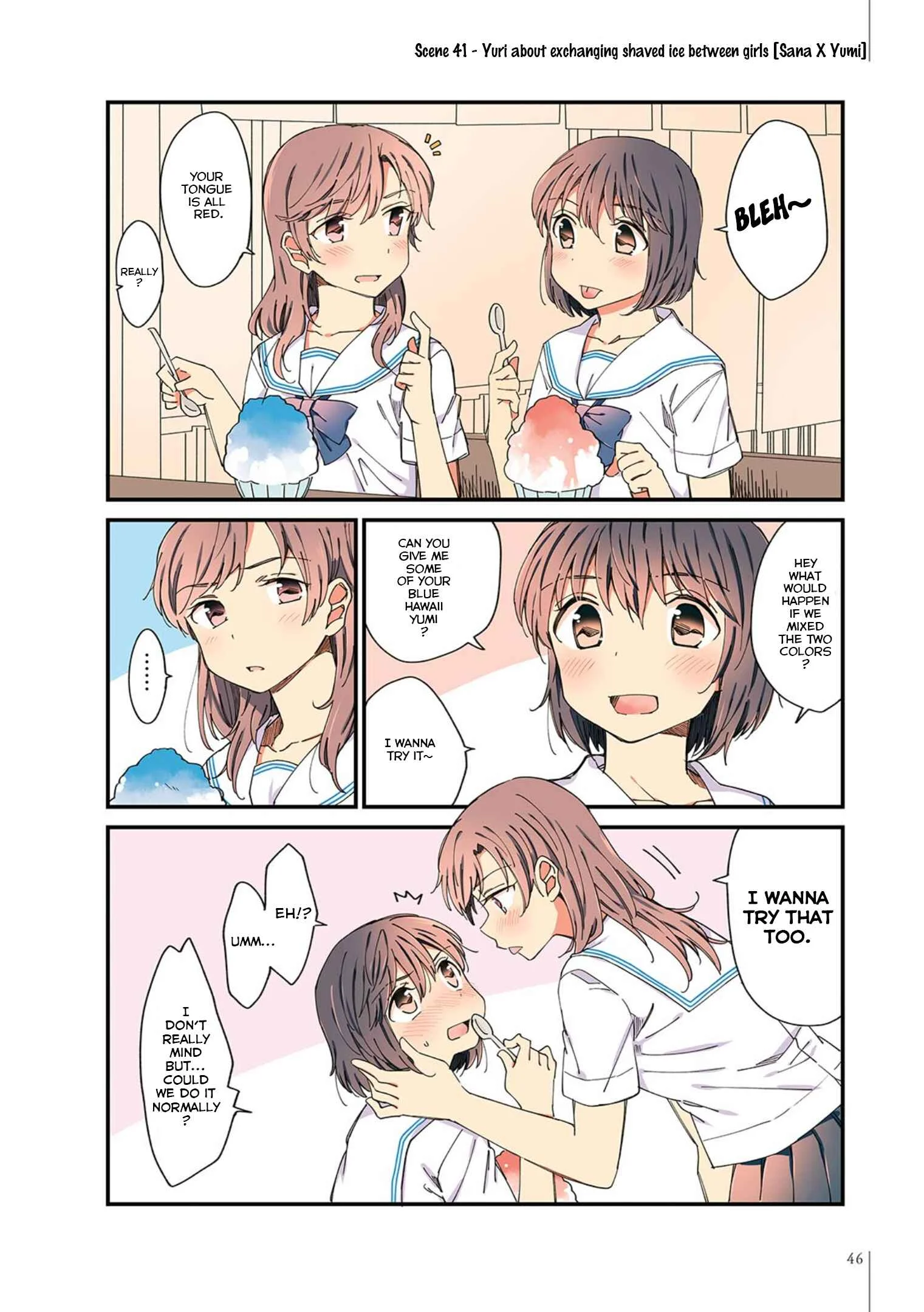 Yuri Hyakkei Chapter 3: 41-60 - Page 1