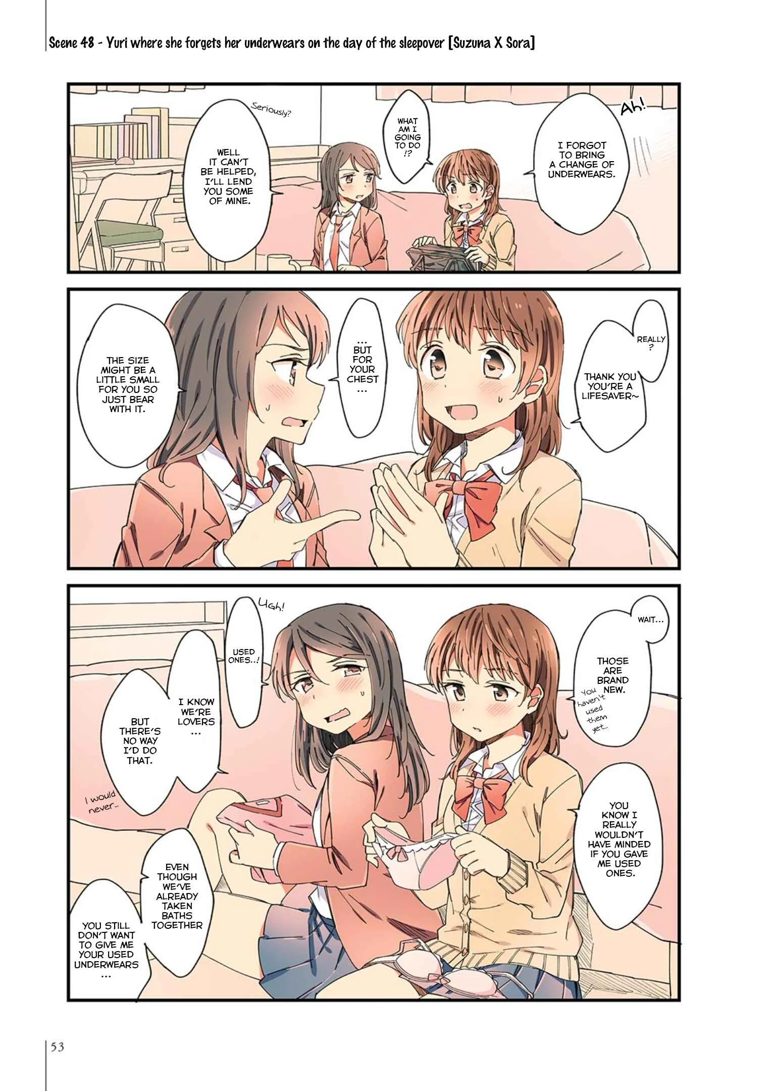 Yuri Hyakkei Chapter 3: 41-60 - Page 8