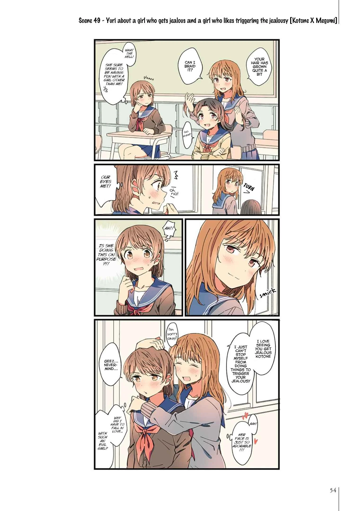 Yuri Hyakkei Chapter 3: 41-60 - Page 9