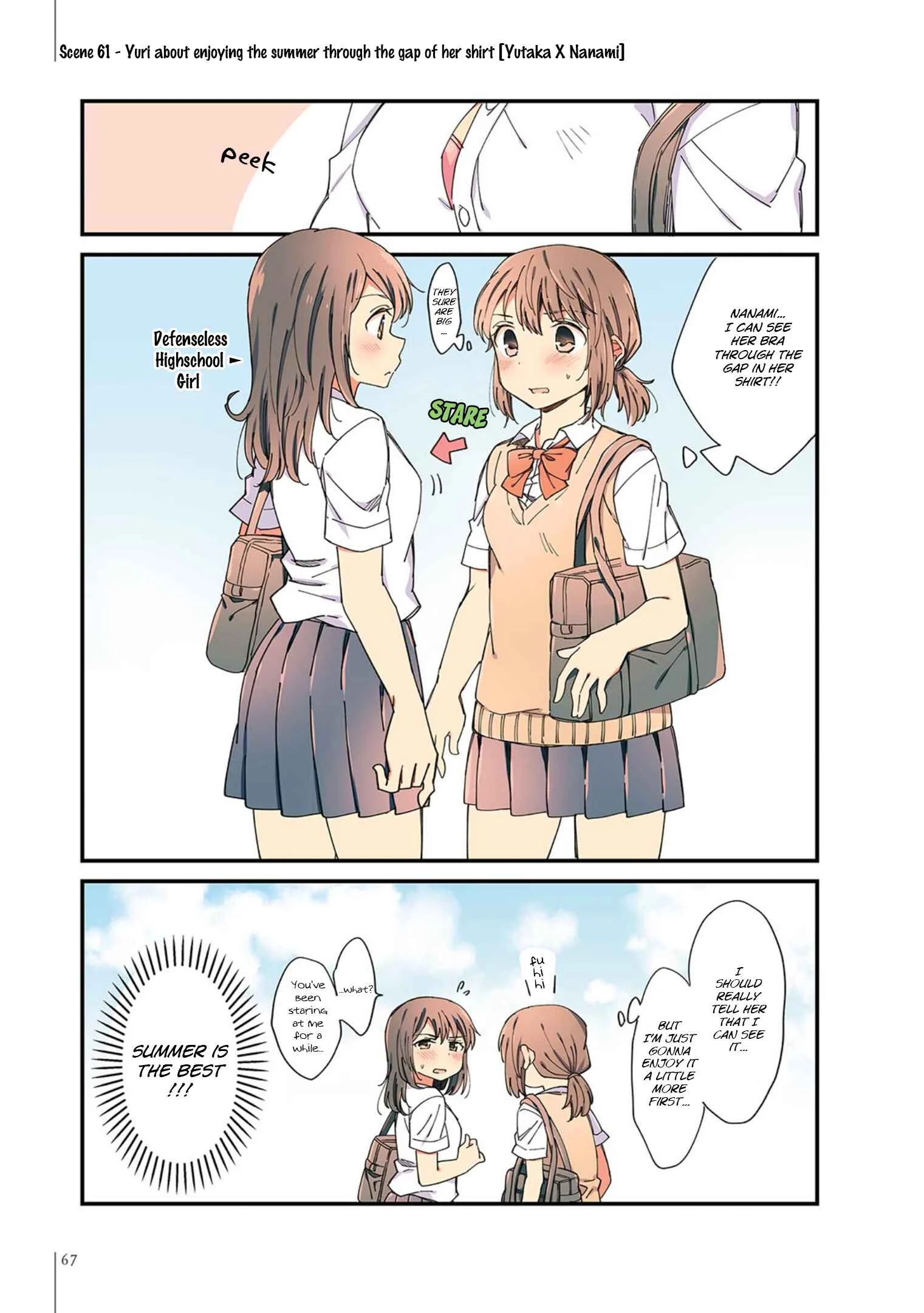 Yuri Hyakkei Chapter 4: 61-80 - Page 1