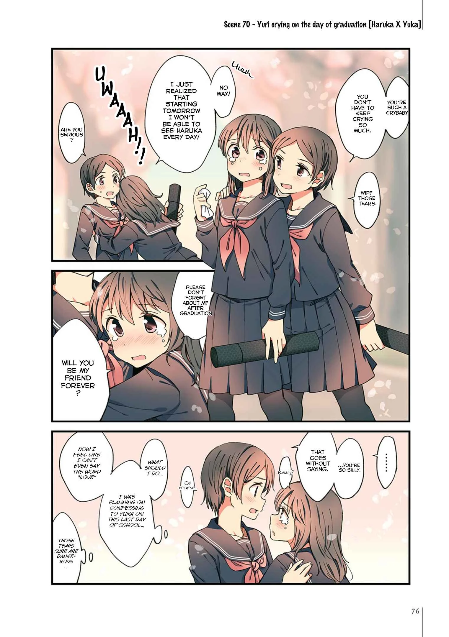Yuri Hyakkei Chapter 4: 61-80 - Page 10