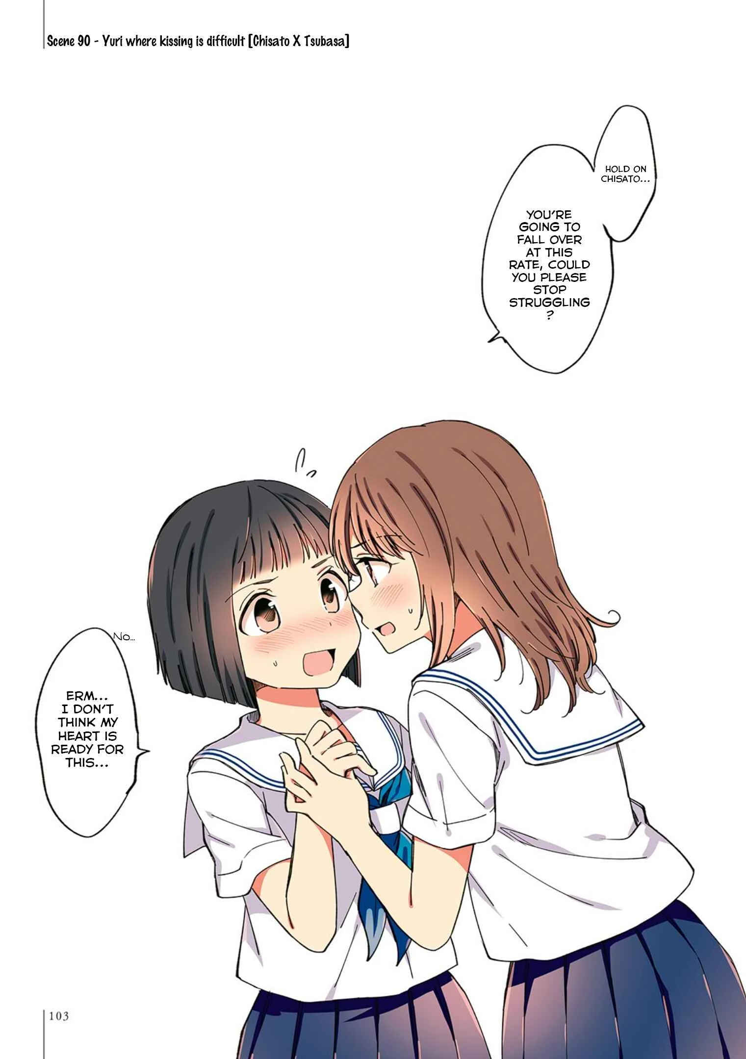 Yuri Hyakkei Chapter 5: 81-90 - Page 10